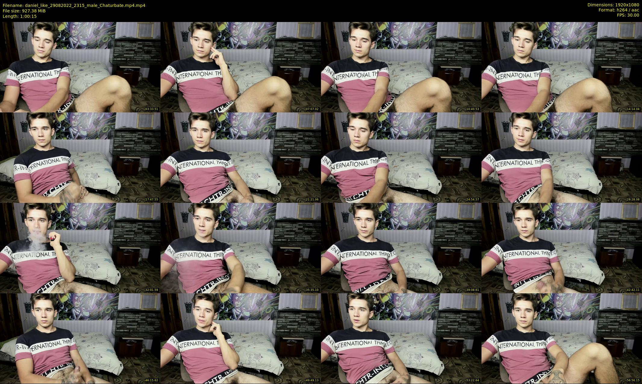 daniel_like — 61 minute Chaturbate male cam show recording, 1080p, Aug 29, 2022