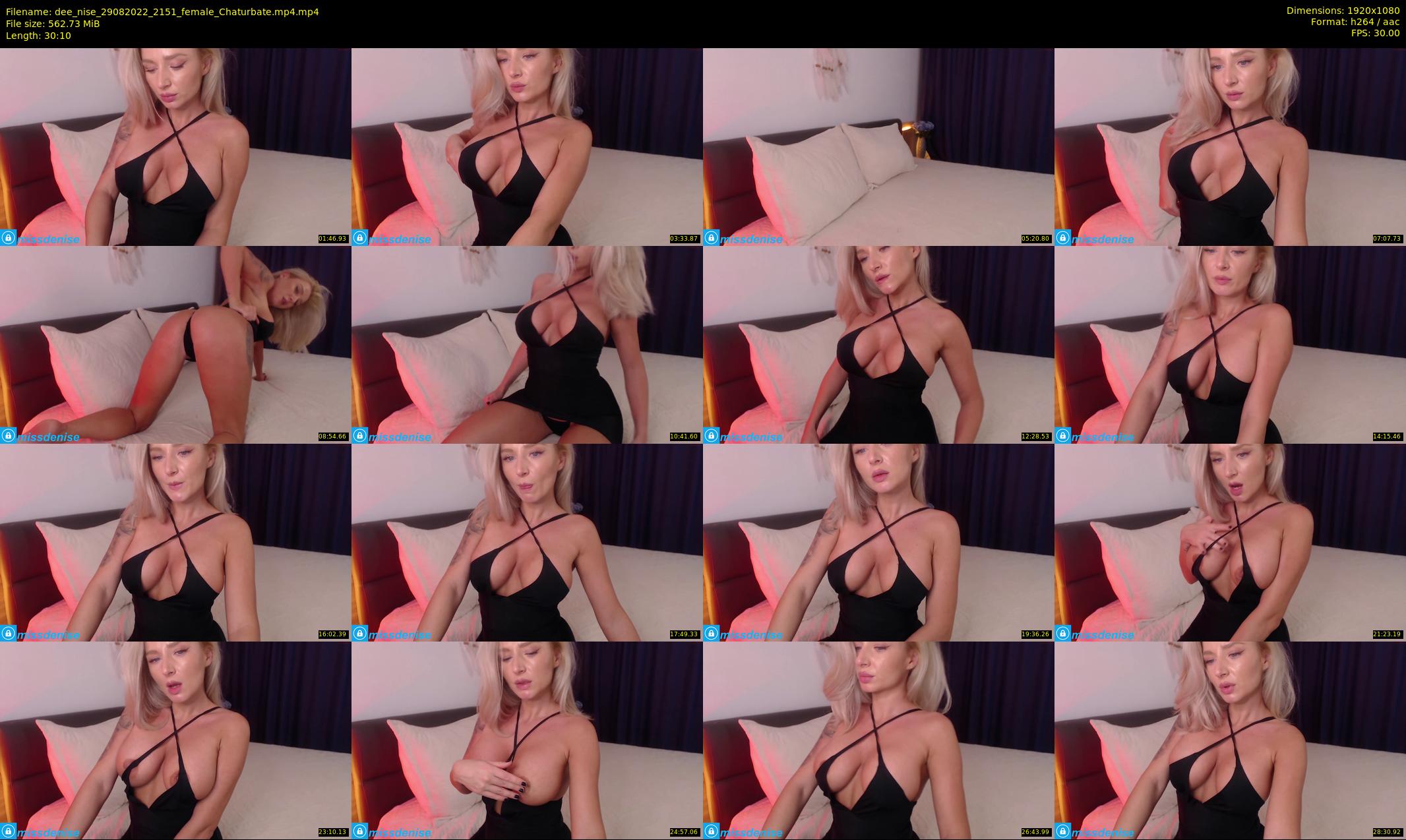 dee_nise — 31 minute Chaturbate female cam show recording, 1080p, Aug 29, 2022
