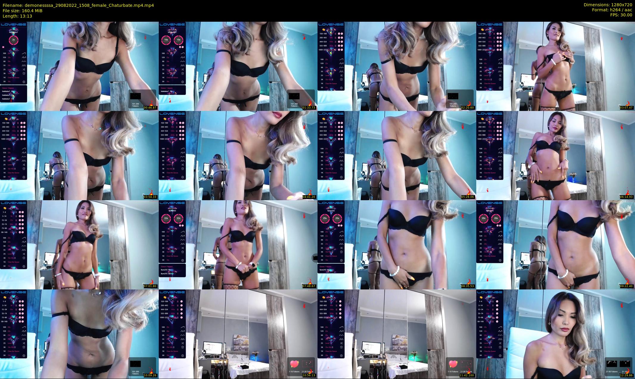 demonessssa — 14 minute Chaturbate female cam show recording, 720p, Aug 29, 2022
