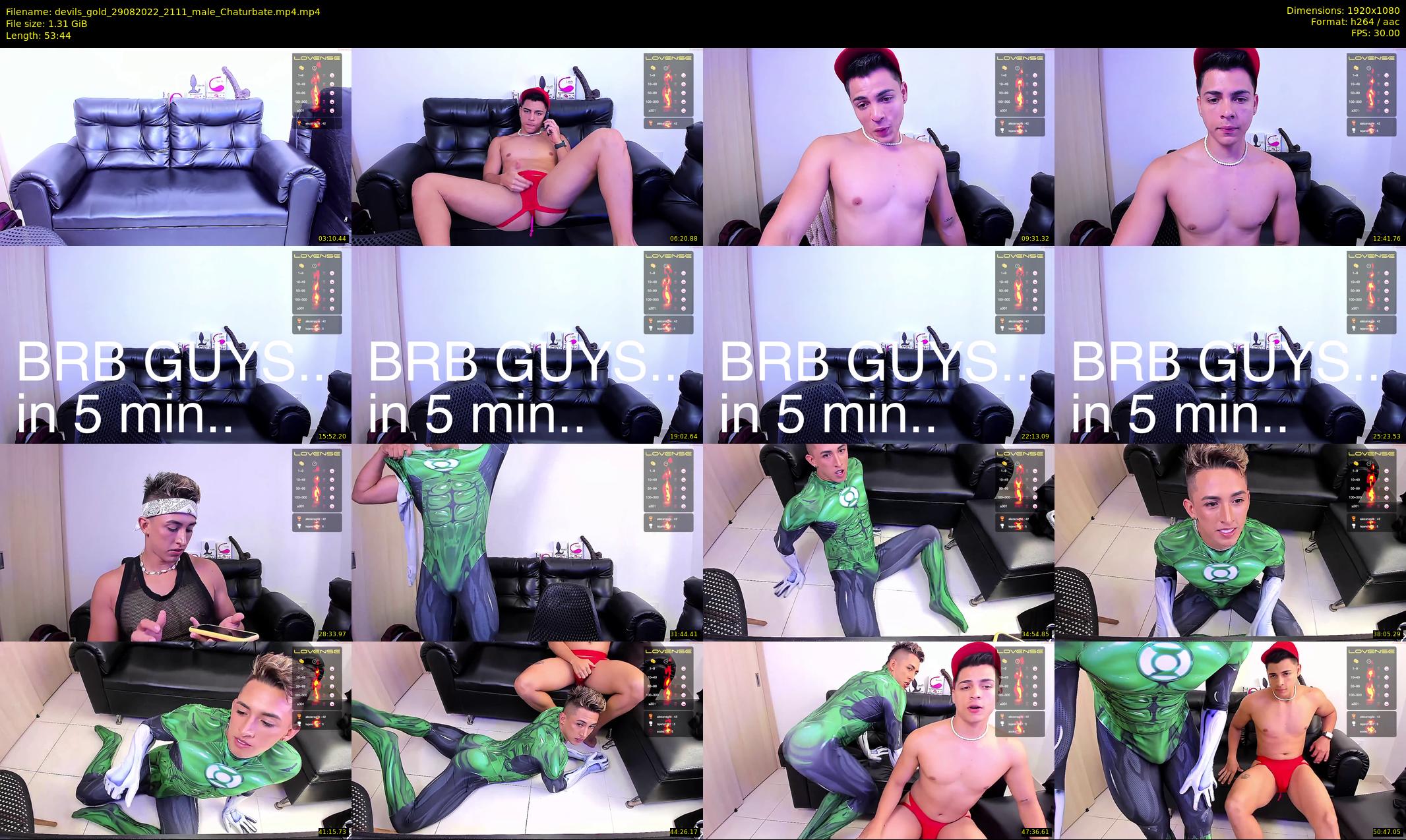 devils_gold — 54 minute Chaturbate male cam show recording, 1080p, Aug 29, 2022