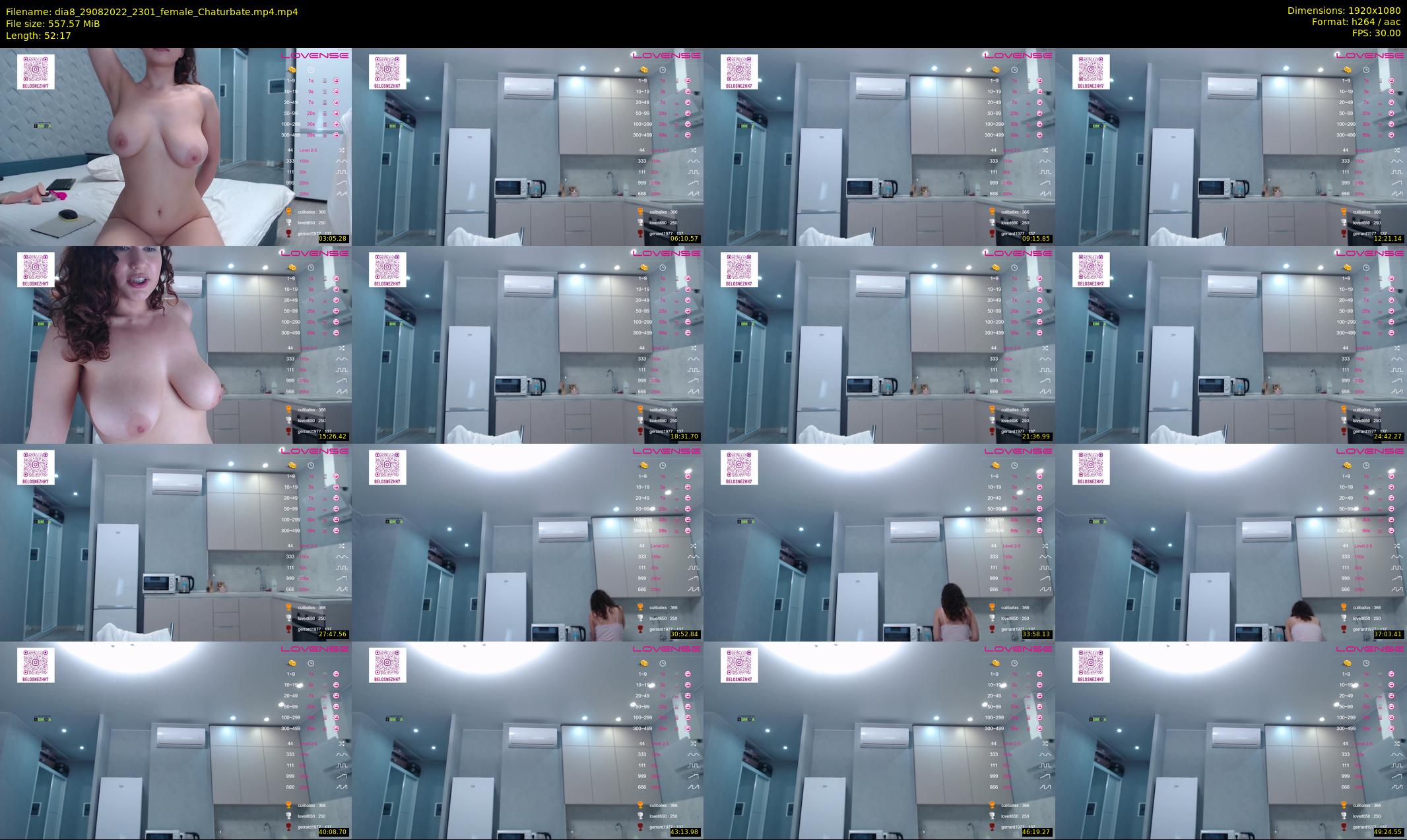 dia8 — 53 minute Chaturbate female cam show recording, 1080p, Aug 29, 2022