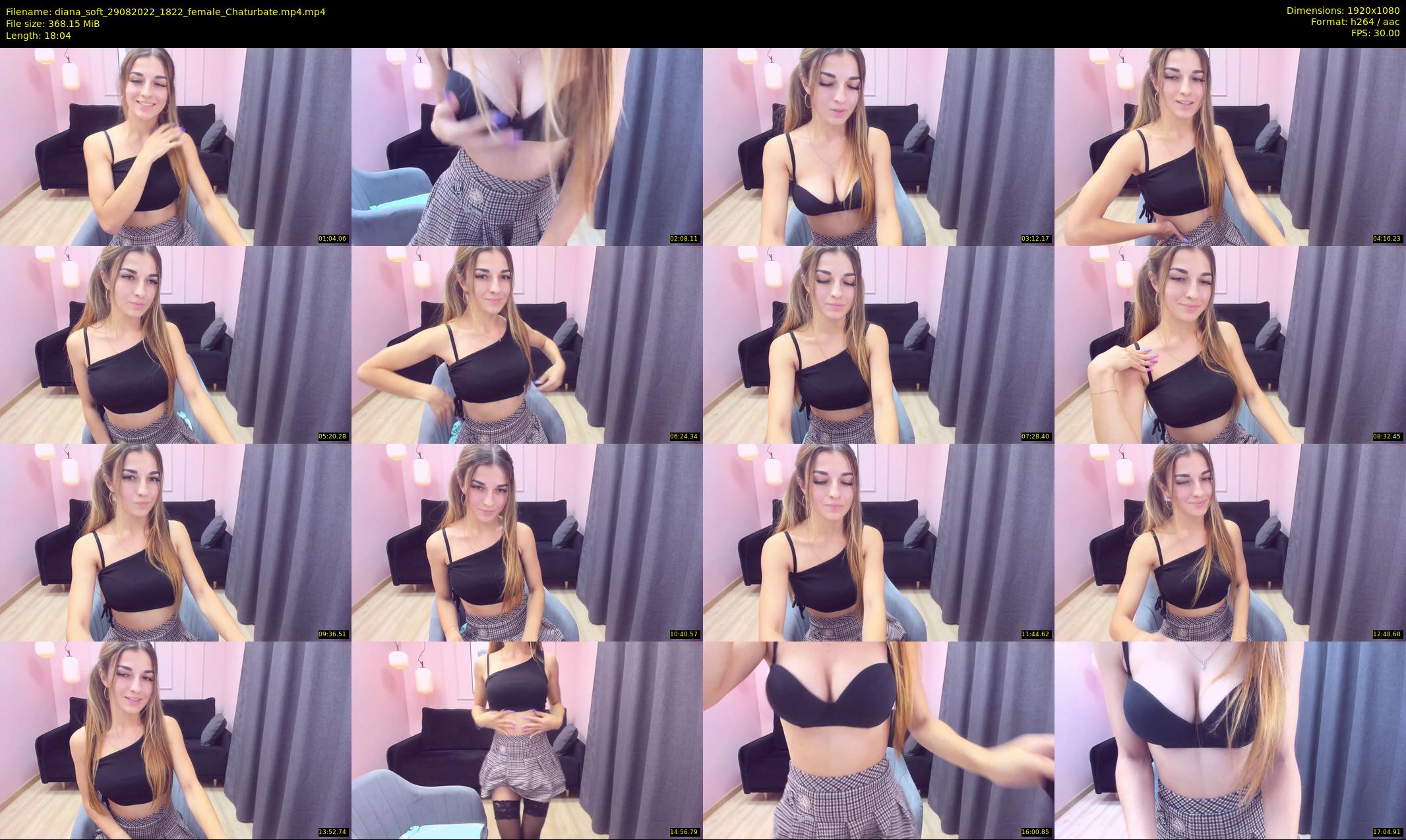diana_soft — 19 minute Chaturbate female cam show recording, 1080p, Aug 29, 2022