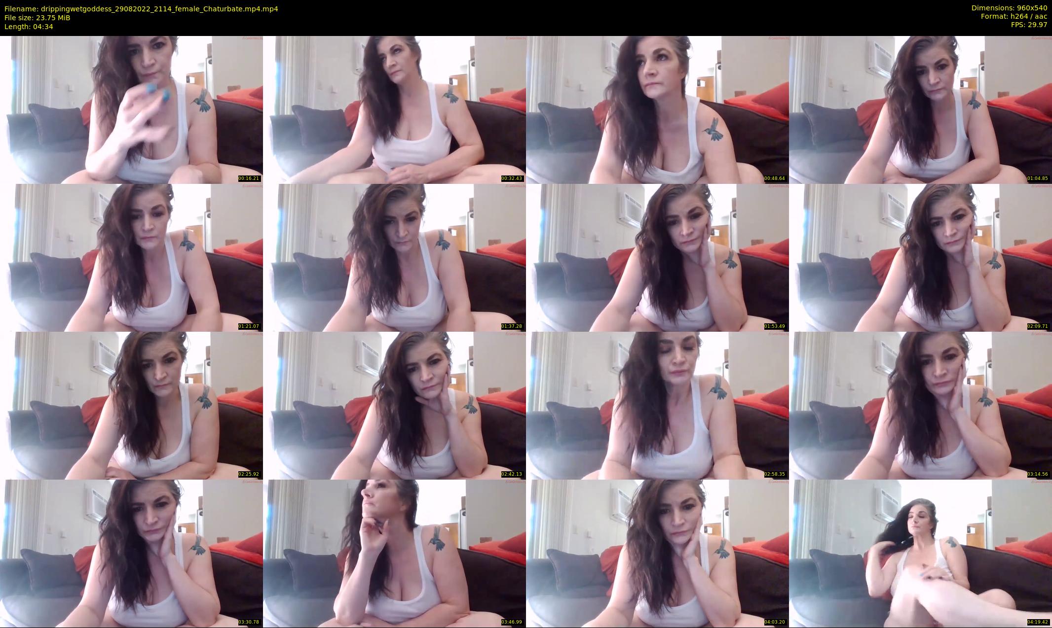 drippingwetgoddess — 5 minute Chaturbate female cam show recording, 480p, Aug 29, 2022