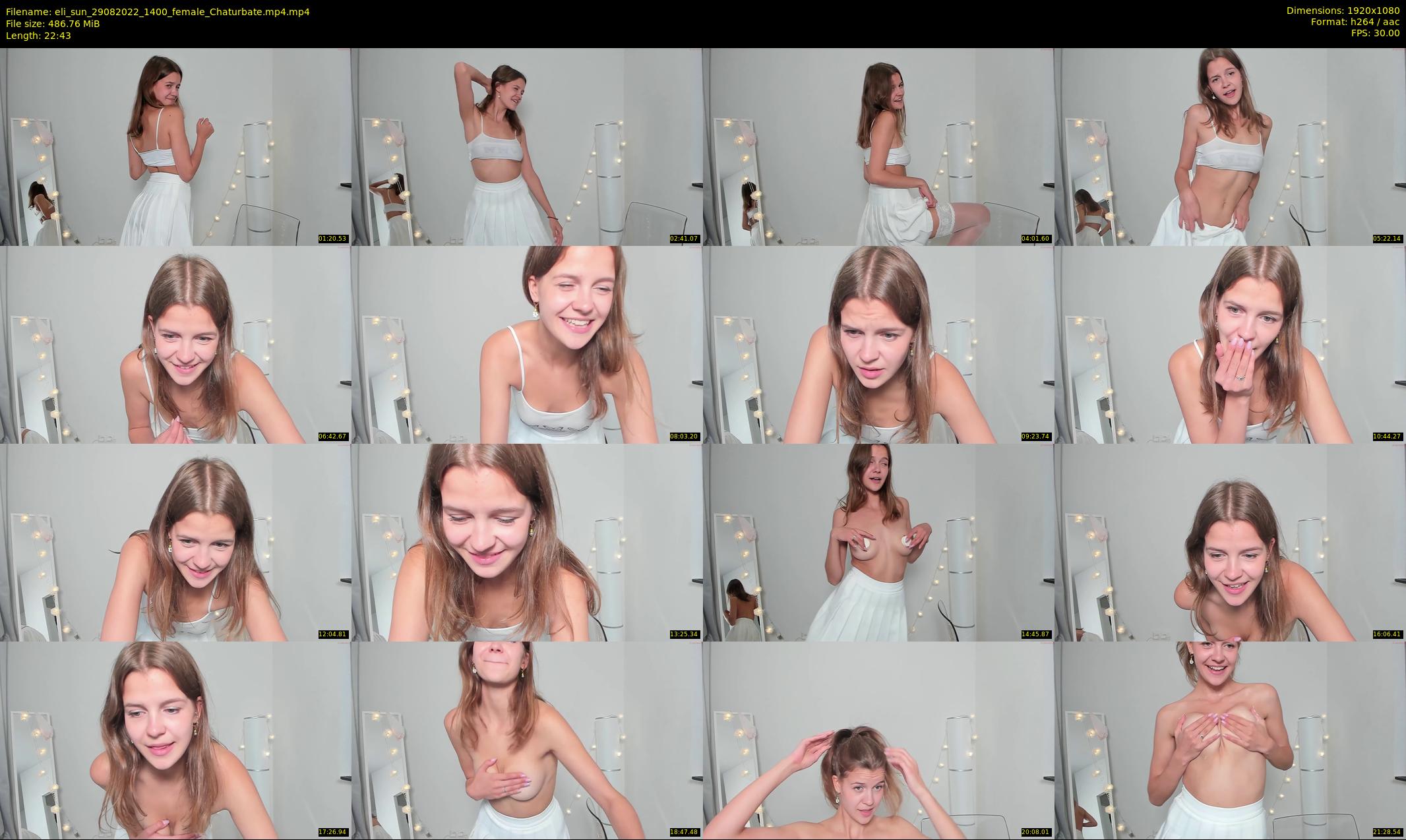 eli_sun — 23 minute Chaturbate female cam show recording, 1080p, Aug 29, 2022