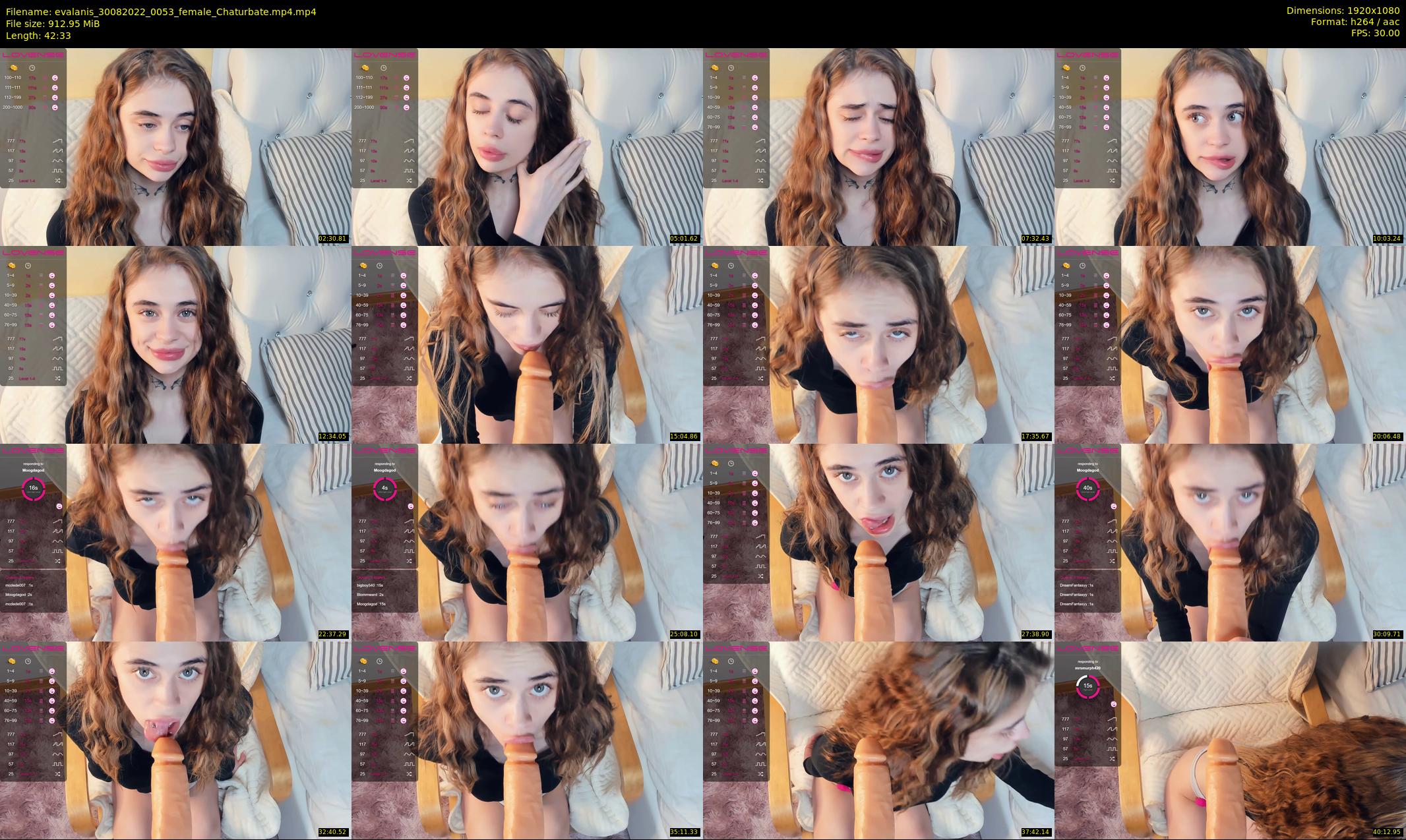 evalanis — 43 minute Chaturbate couple cam show recording, 1080p, Aug 30, 2022