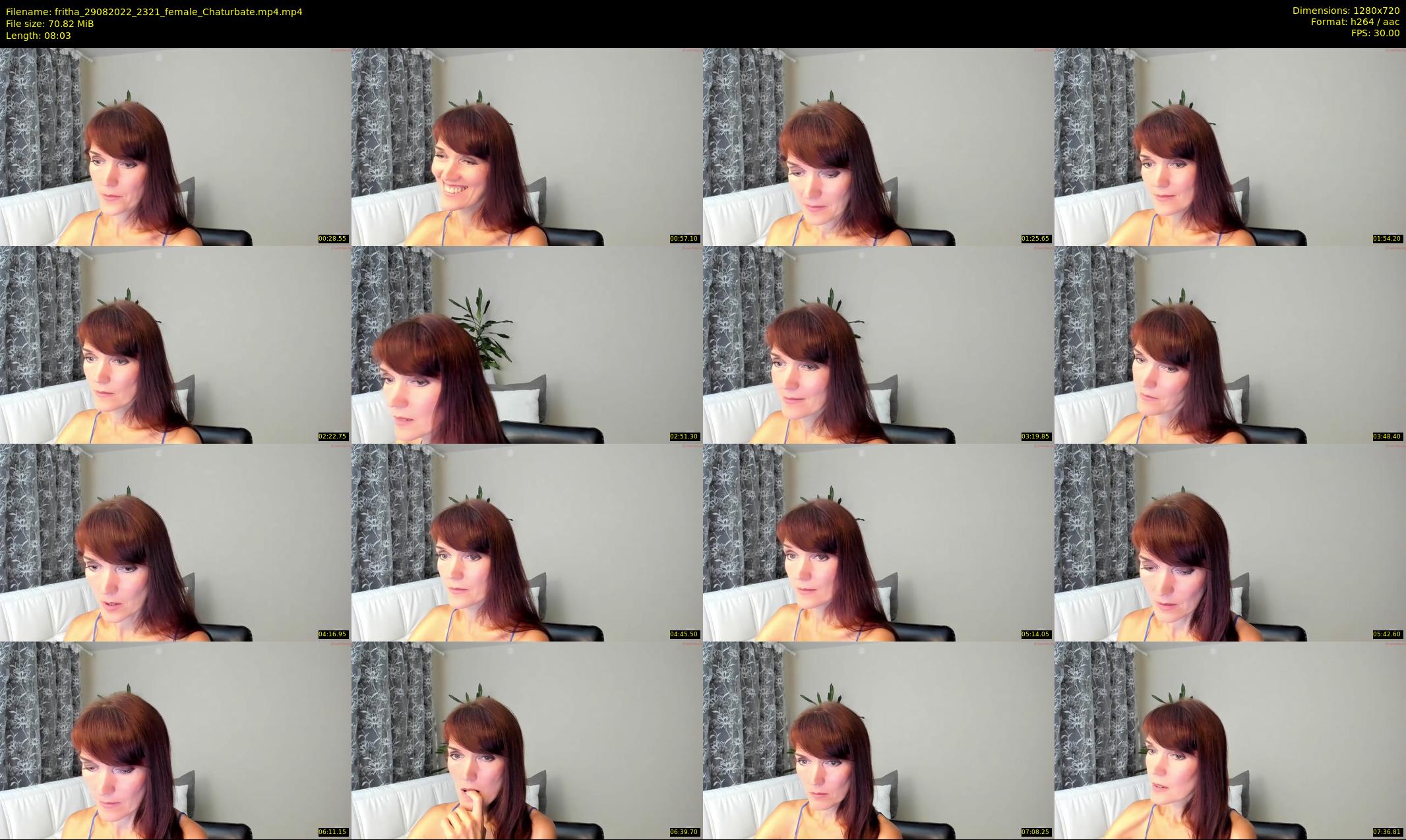 fritha — 9 minute Chaturbate female cam show recording, 720p, Aug 29, 2022