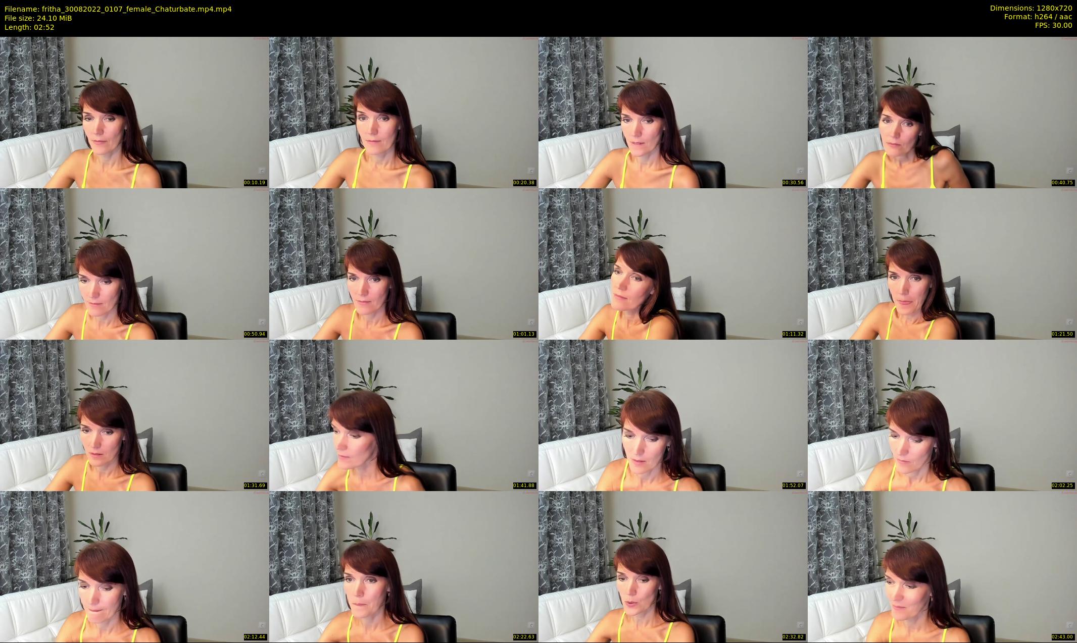 fritha — 3 minute Chaturbate female cam show recording, 720p, Aug 30, 2022