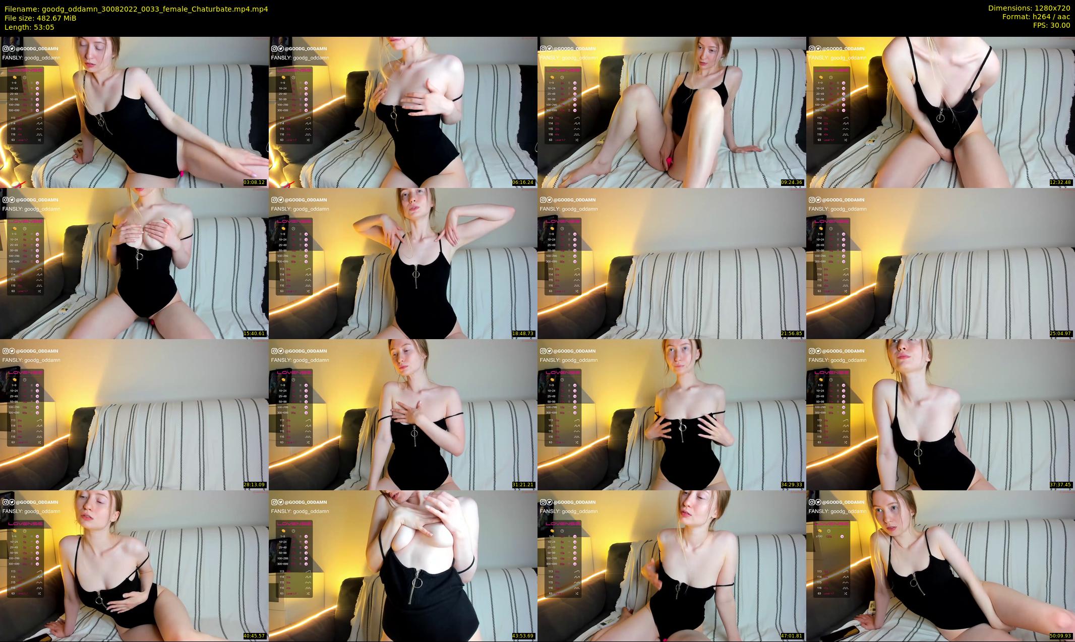 goodg_oddamn — 54 minute Chaturbate female cam show recording, 720p, Aug 30, 2022