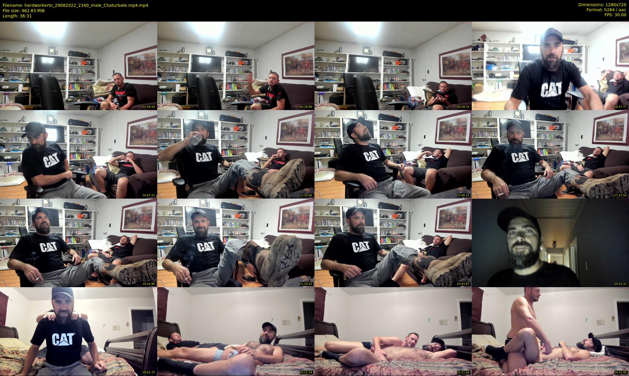 hardworkertn — 37 minute Chaturbate male cam show recording, 720p, Aug 29, 2022