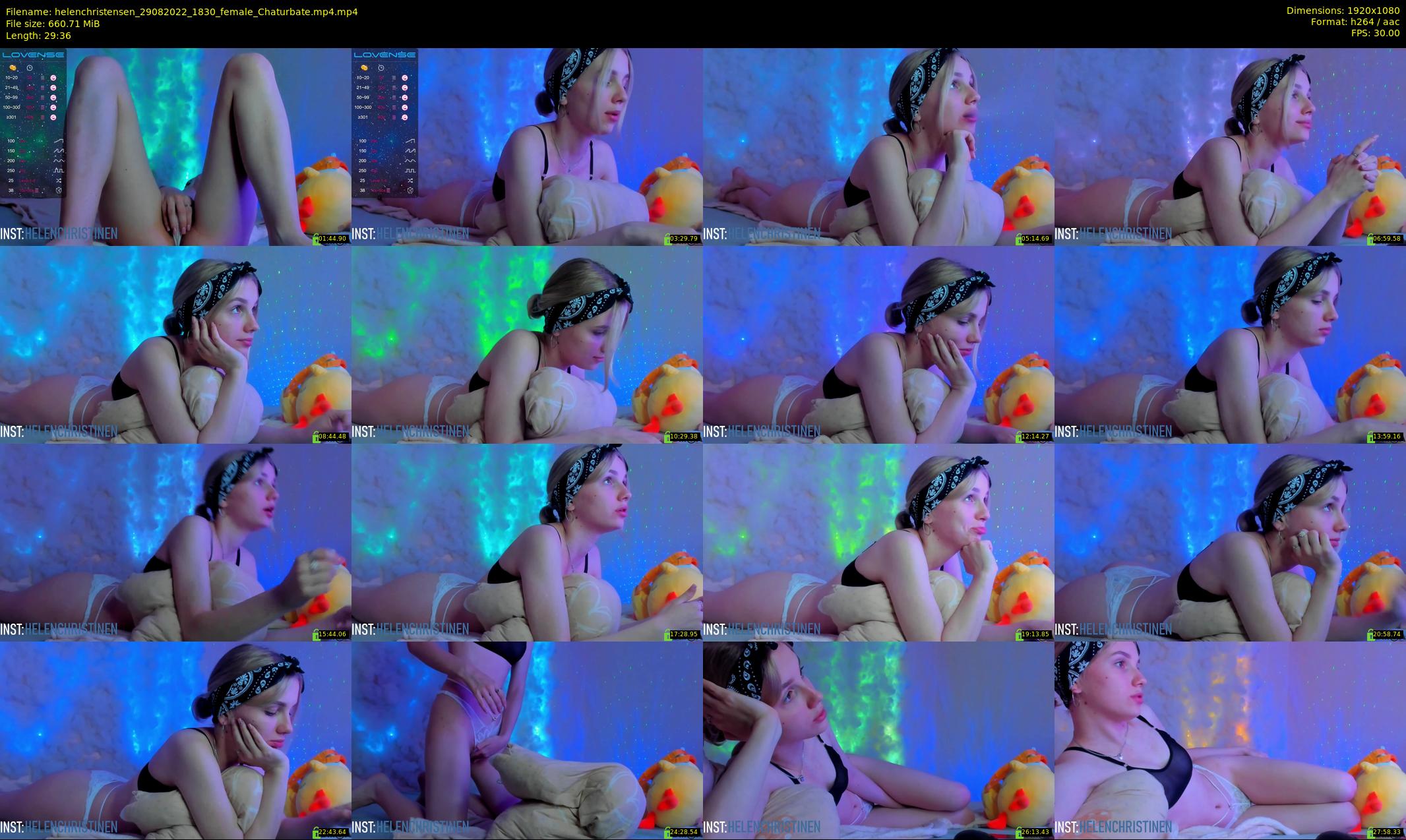 helenchristensen — 30 minute Chaturbate female cam show recording, 1080p, Aug 29, 2022