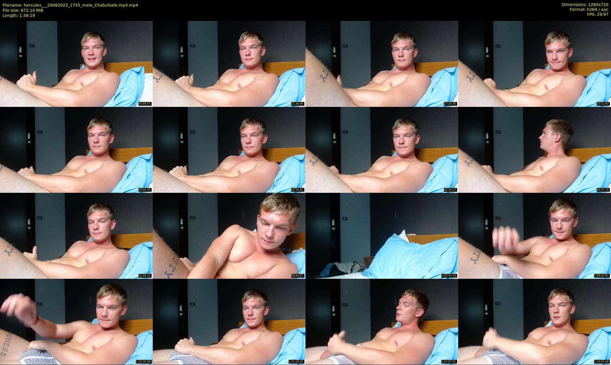 hercules__ — 99 minute Chaturbate male cam show recording, 720p, Aug 29, 2022