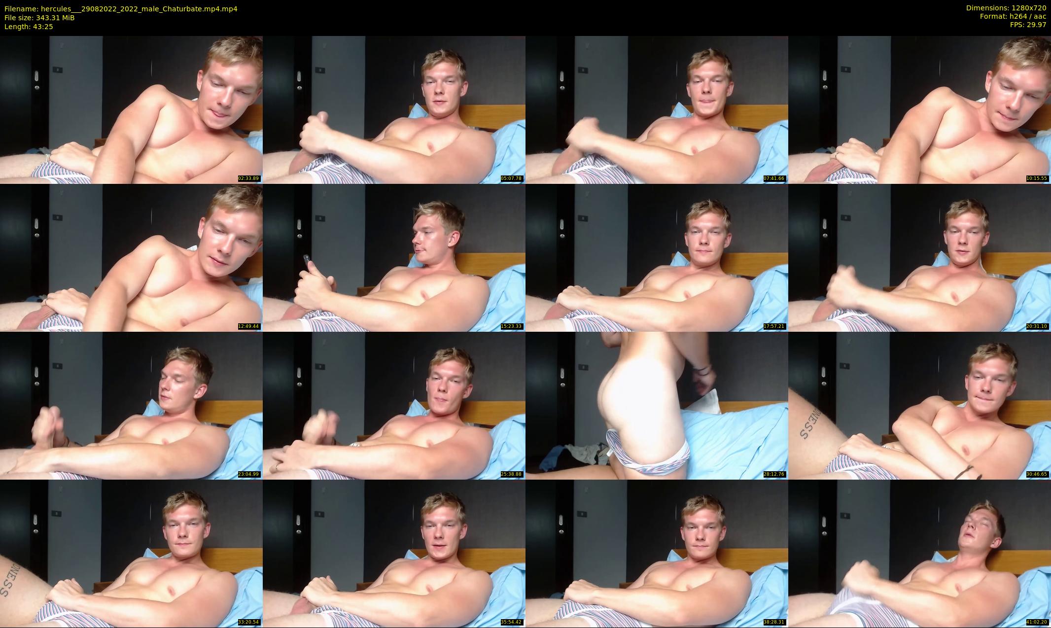 hercules__ — 44 minute Chaturbate male cam show recording, 720p, Aug 29, 2022