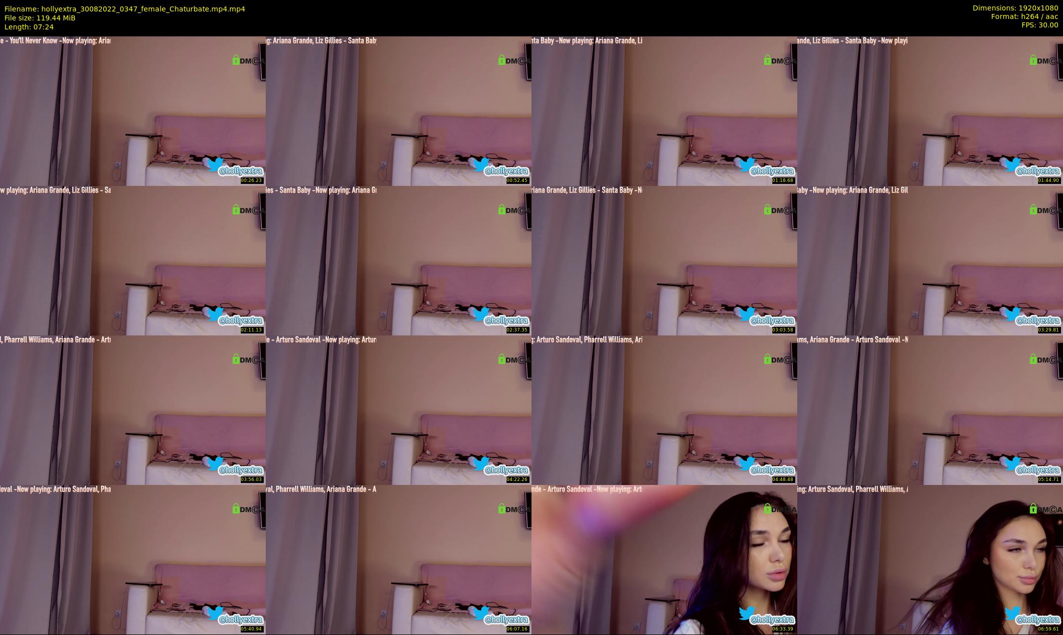 hollyextra — 8 minute Chaturbate female cam show recording, 1080p, Aug 30, 2022