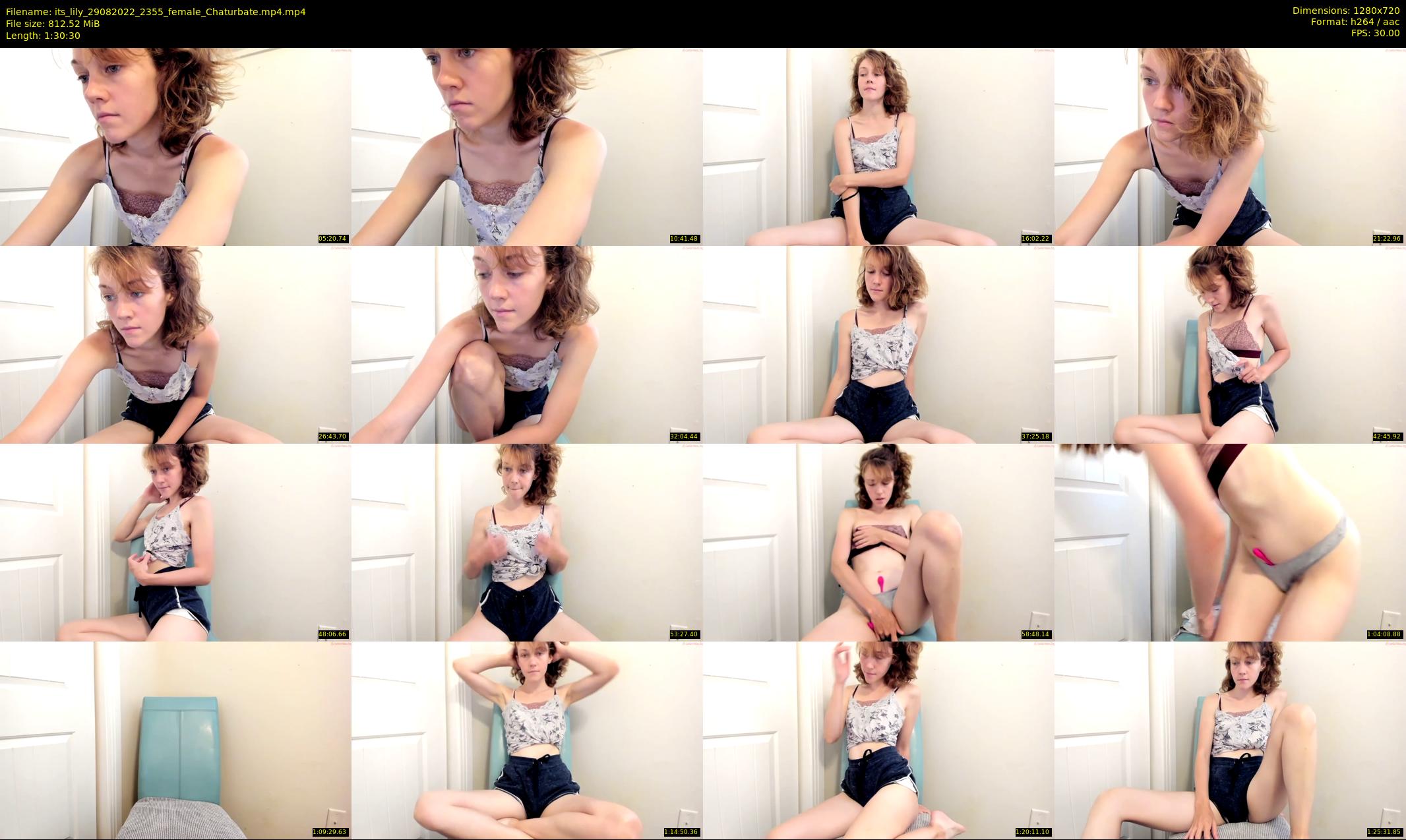 its_lily — 91 minute Chaturbate female cam show recording, 720p, Aug 29, 2022