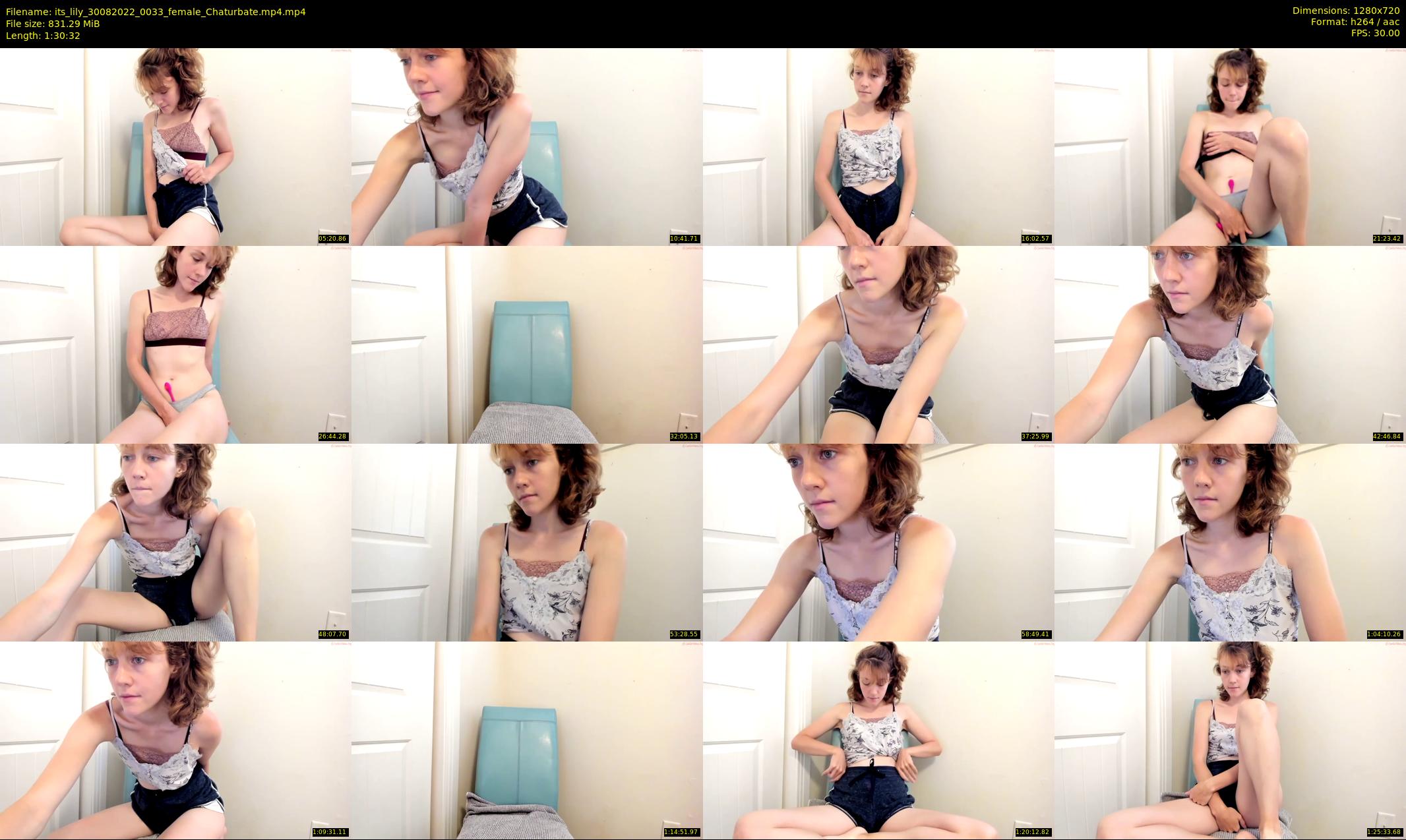 its_lily — 91 minute Chaturbate female cam show recording, 720p, Aug 30, 2022