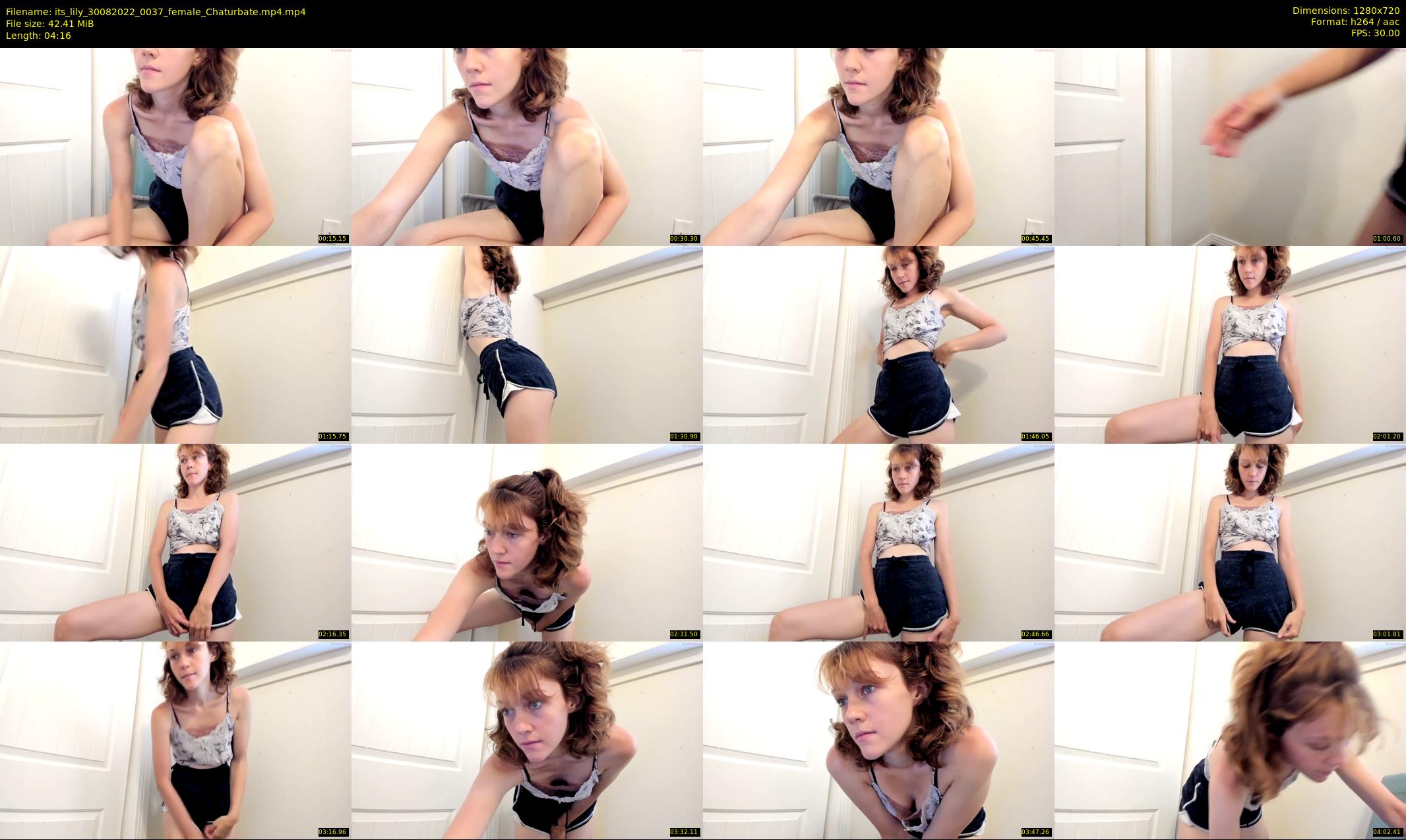 its_lily — 5 minute Chaturbate female cam show recording, 720p, Aug 30, 2022