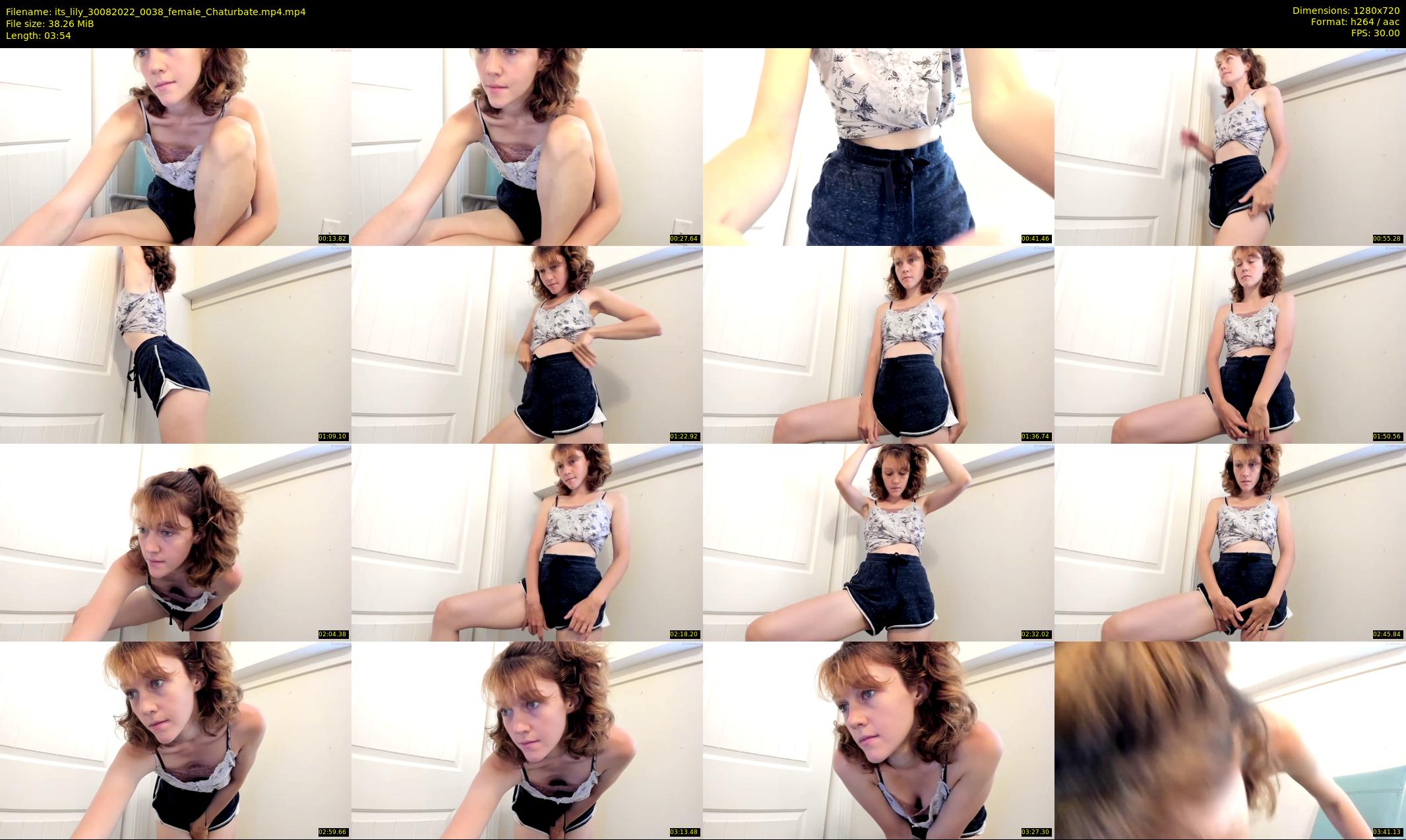 its_lily — 4 minute Chaturbate female cam show recording, 720p, Aug 30, 2022