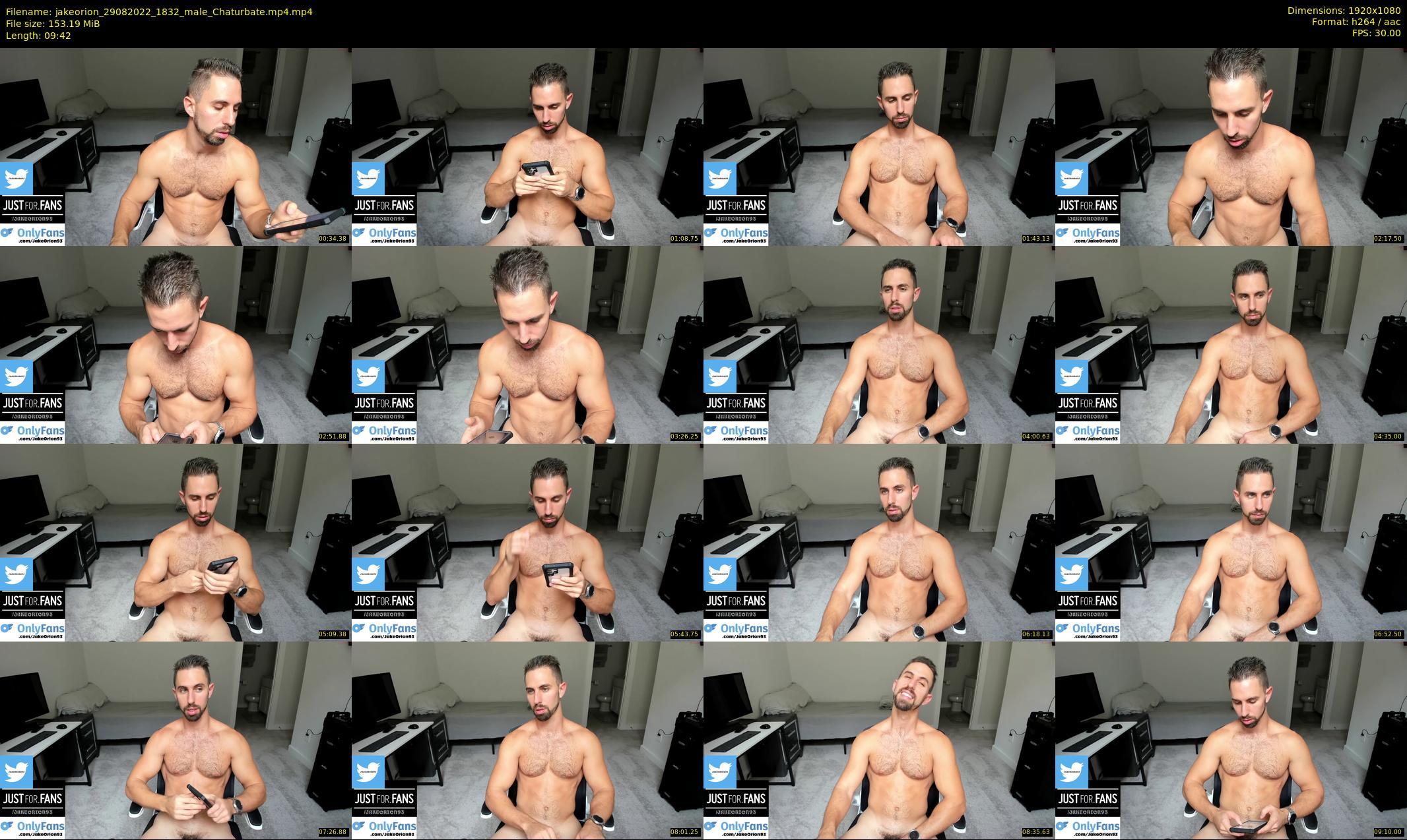 jakeorion — 10 minute Chaturbate male cam show recording, 1080p, Aug 29, 2022
