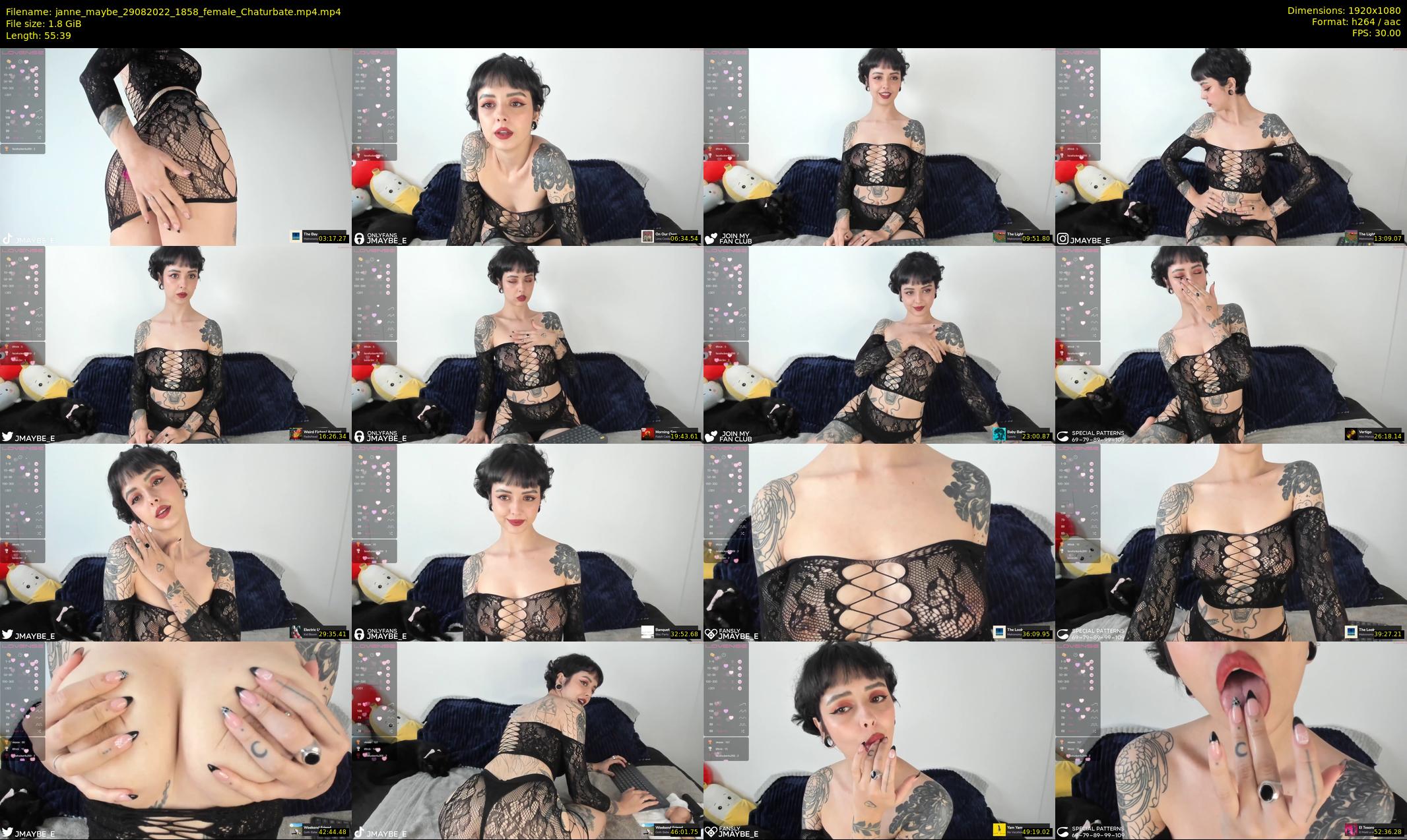 janne_maybe — 56 minute Chaturbate female cam show recording, 1080p, Aug 29, 2022