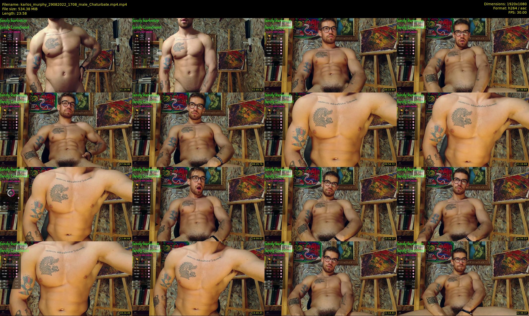 karlos_murphy — 24 minute Chaturbate male cam show recording, 1080p, Aug 29, 2022