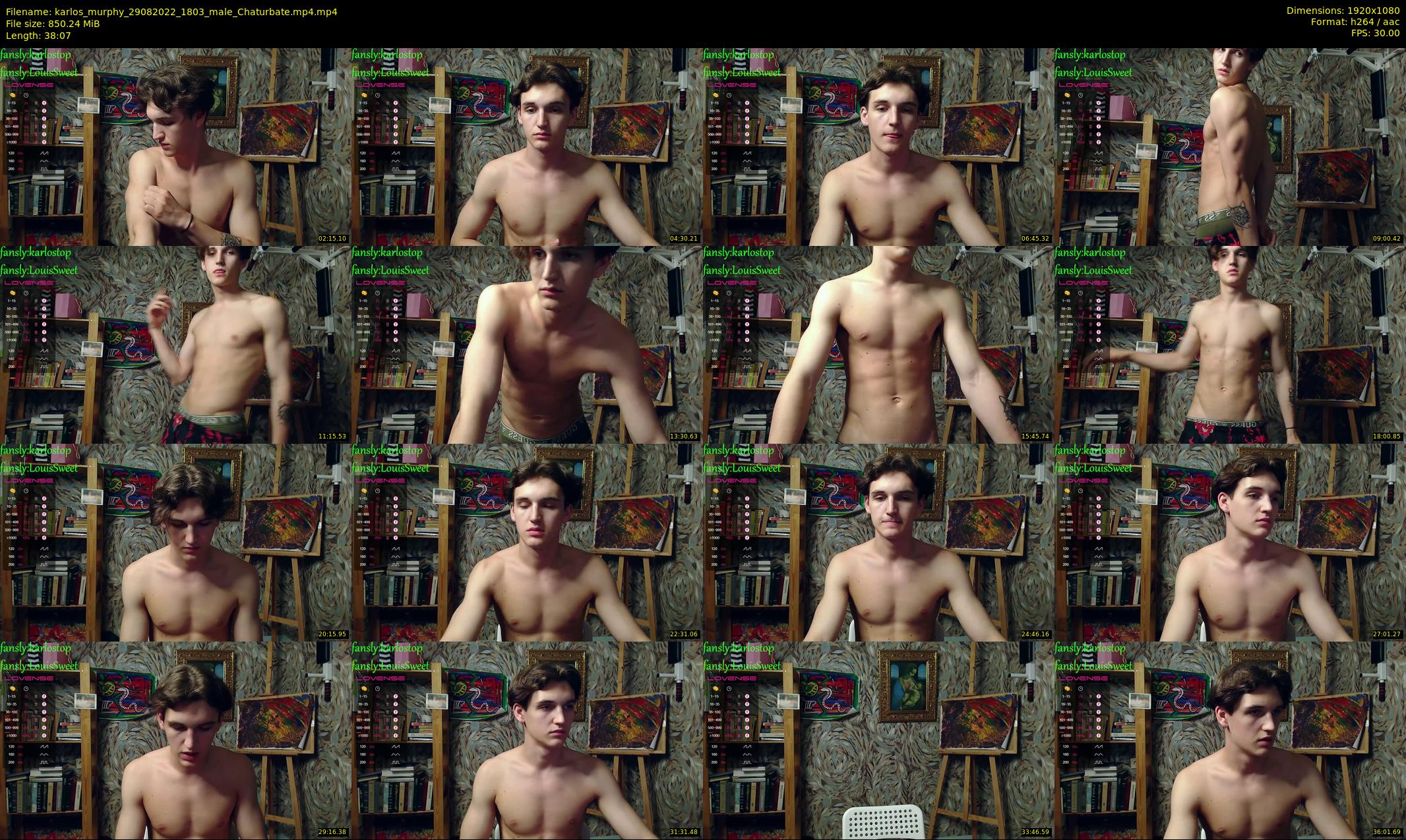karlos_murphy — 39 minute Chaturbate male cam show recording, 1080p, Aug 29, 2022