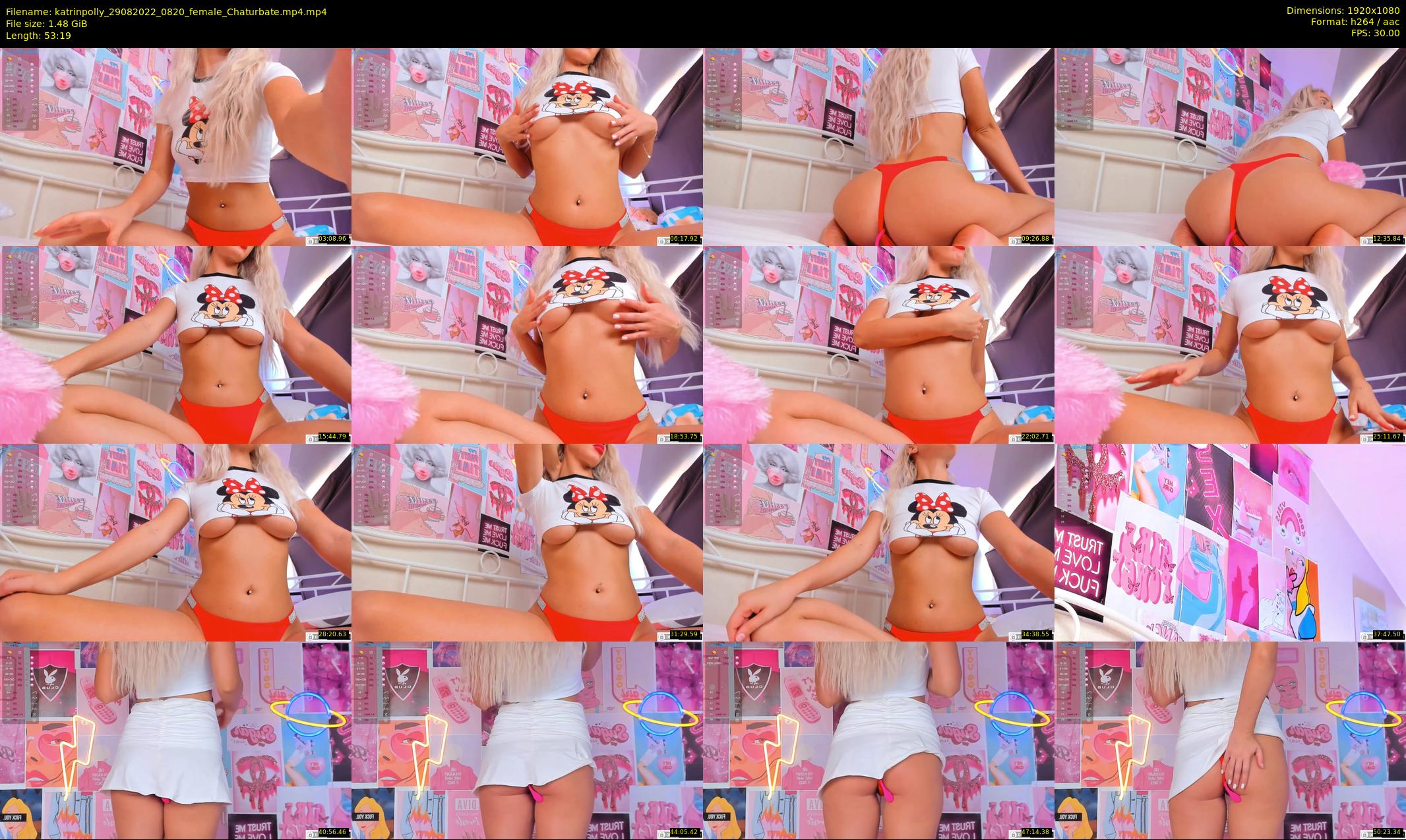 katrinpolly — 54 minute Chaturbate couple cam show recording, 1080p, Aug 29, 2022