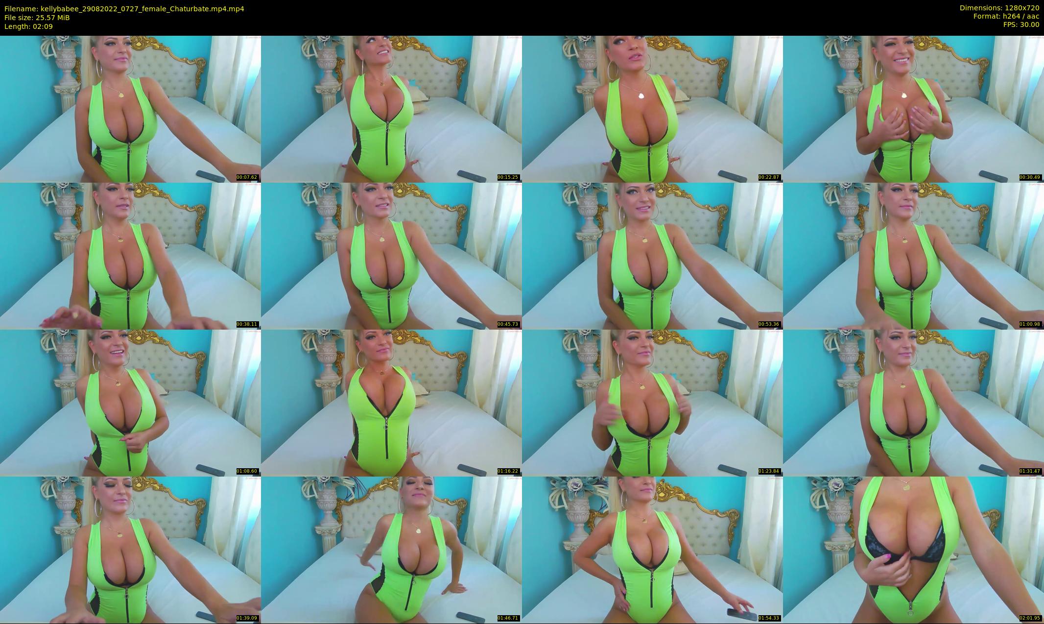 kellybabee — 3 minute Chaturbate female cam show recording, 720p, Aug 29, 2022