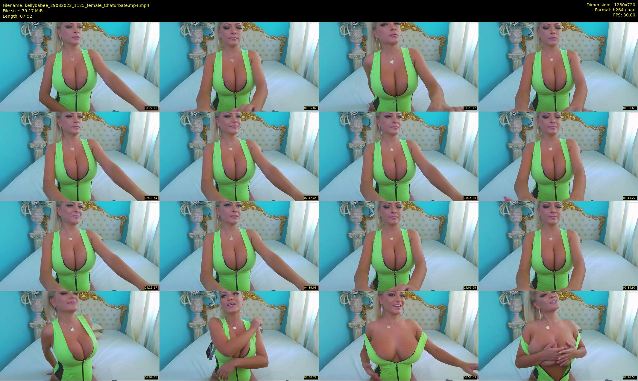 kellybabee — 8 minute Chaturbate female cam show recording, 720p, Aug 29, 2022