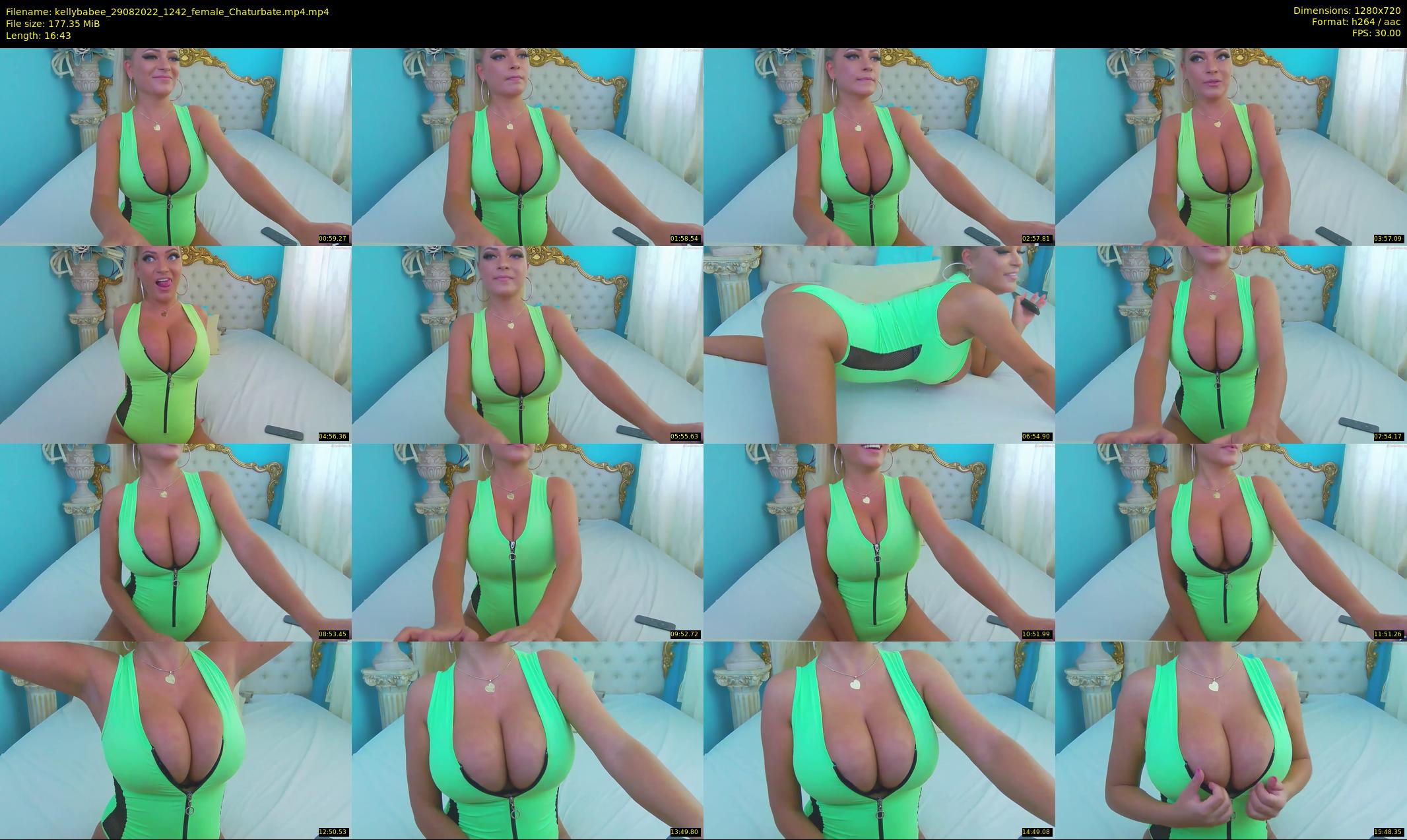kellybabee — 17 minute Chaturbate female cam show recording, 720p, Aug 29, 2022