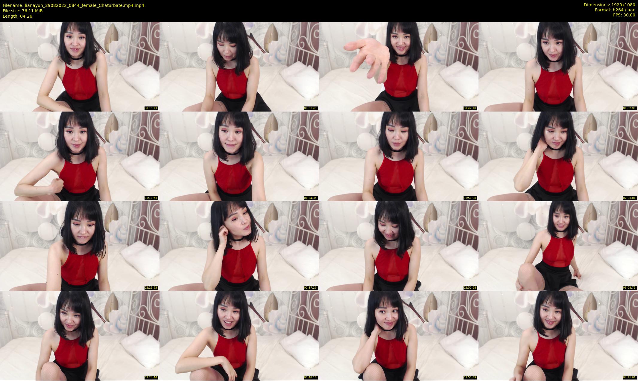 lianayun — 5 minute Chaturbate female cam show recording, 1080p, Aug 29, 2022