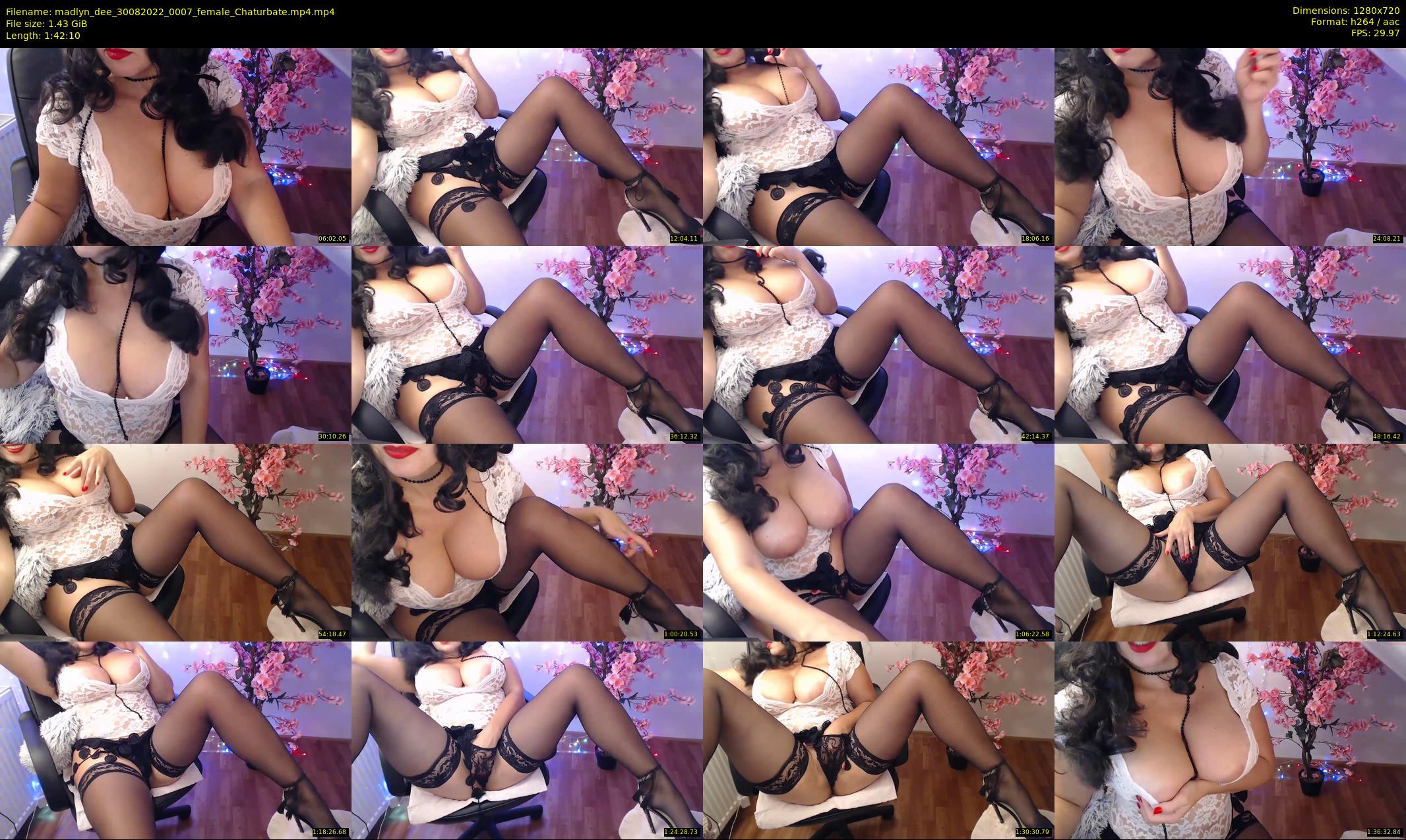 madlyn_dee — 103 minute Chaturbate female cam show recording, 720p, Aug 30, 2022