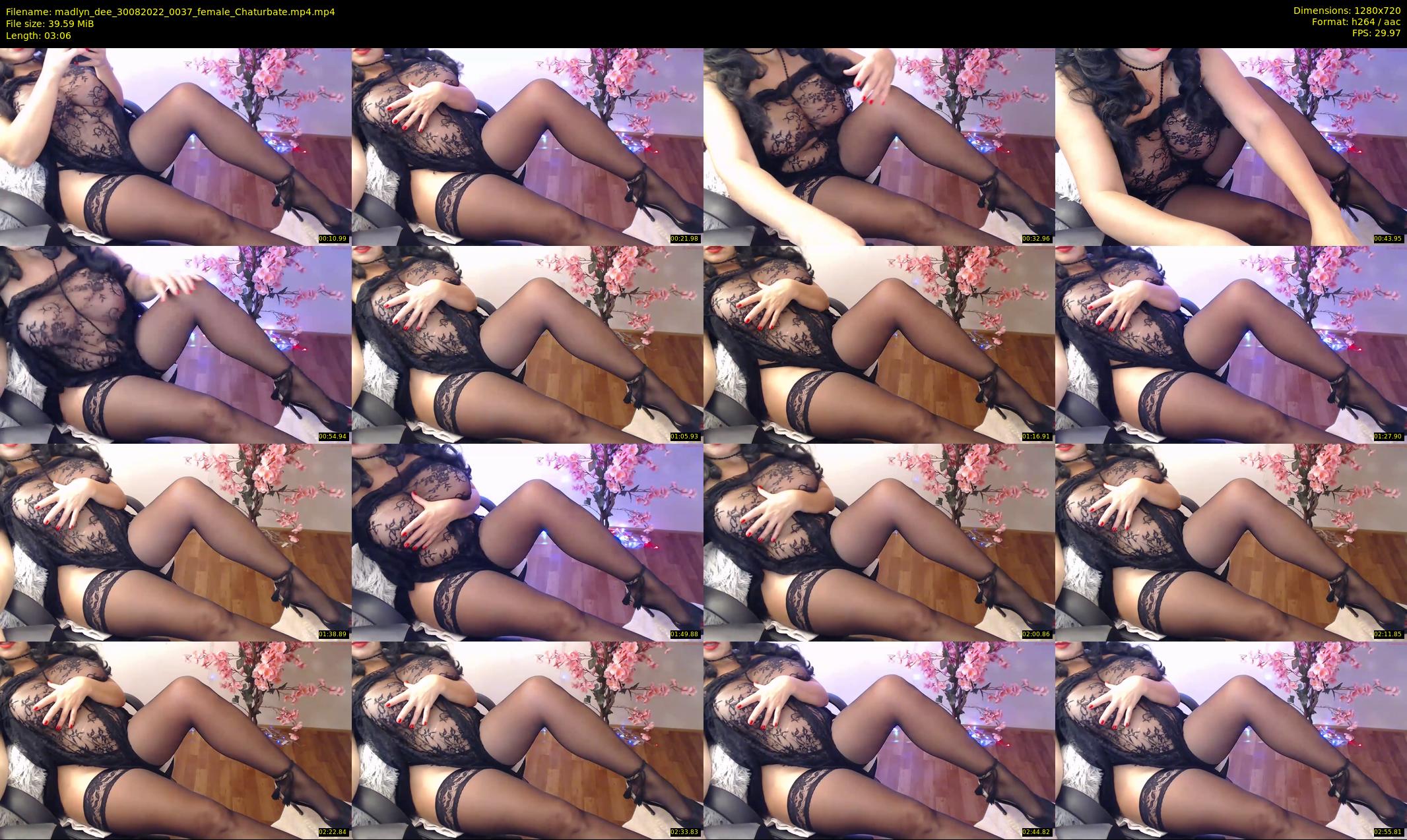 madlyn_dee — 4 minute Chaturbate female cam show recording, 720p, Aug 30, 2022