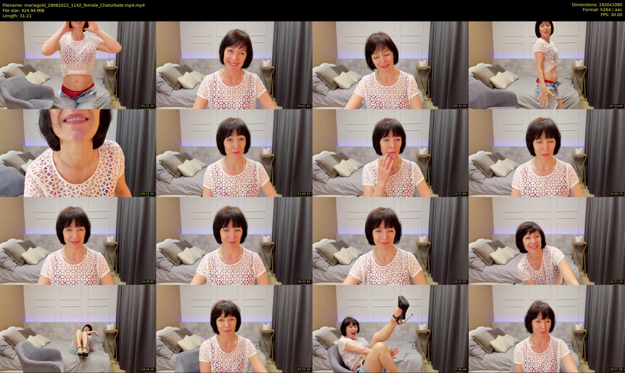 mariagold — 32 minute Chaturbate female cam show recording, 1080p, Aug 29, 2022
