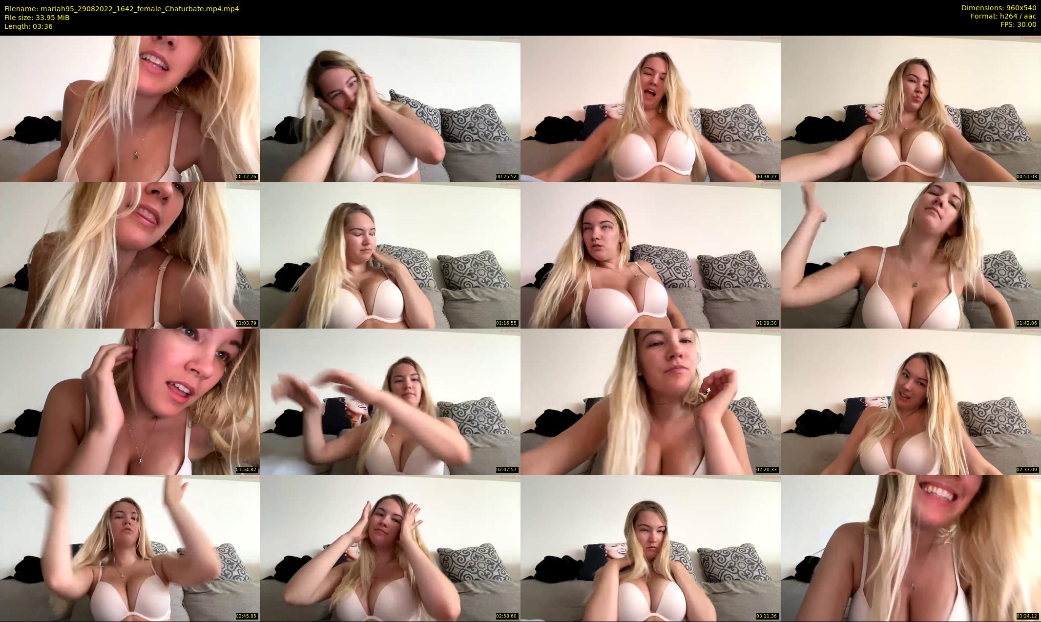 mariah95 — 4 minute Chaturbate female cam show recording, 480p, Aug 29, 2022