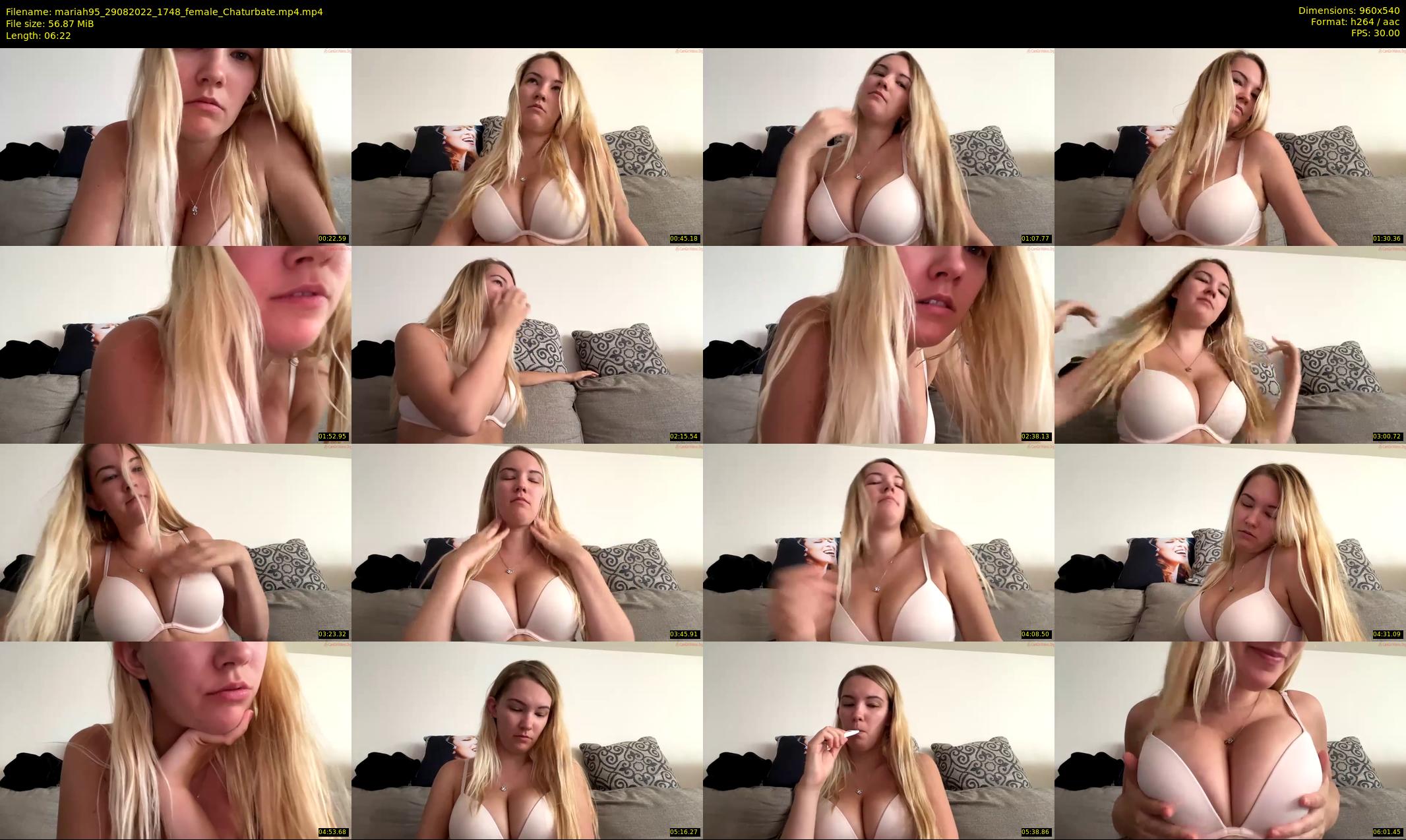 mariah95 — 7 minute Chaturbate female cam show recording, 480p, Aug 29, 2022