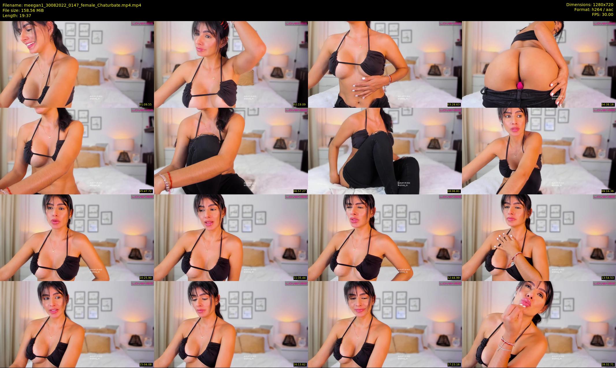 meegan1 — 20 minute Chaturbate female cam show recording, 720p, Aug 30, 2022