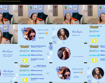 natural_british_emma — 6 minute Chaturbate female cam show recording, 1080p, Aug 29, 2022