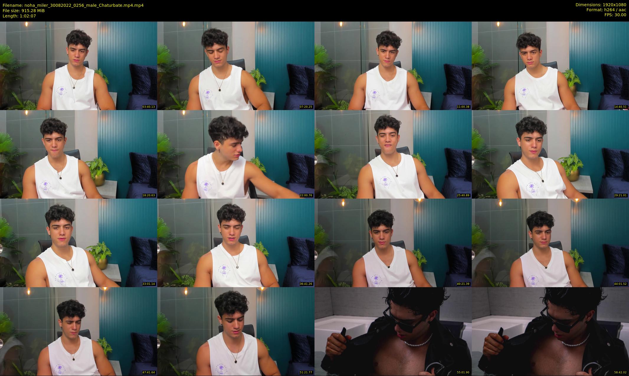 noha_miler — 63 minute Chaturbate male cam show recording, 1080p, Aug 30, 2022