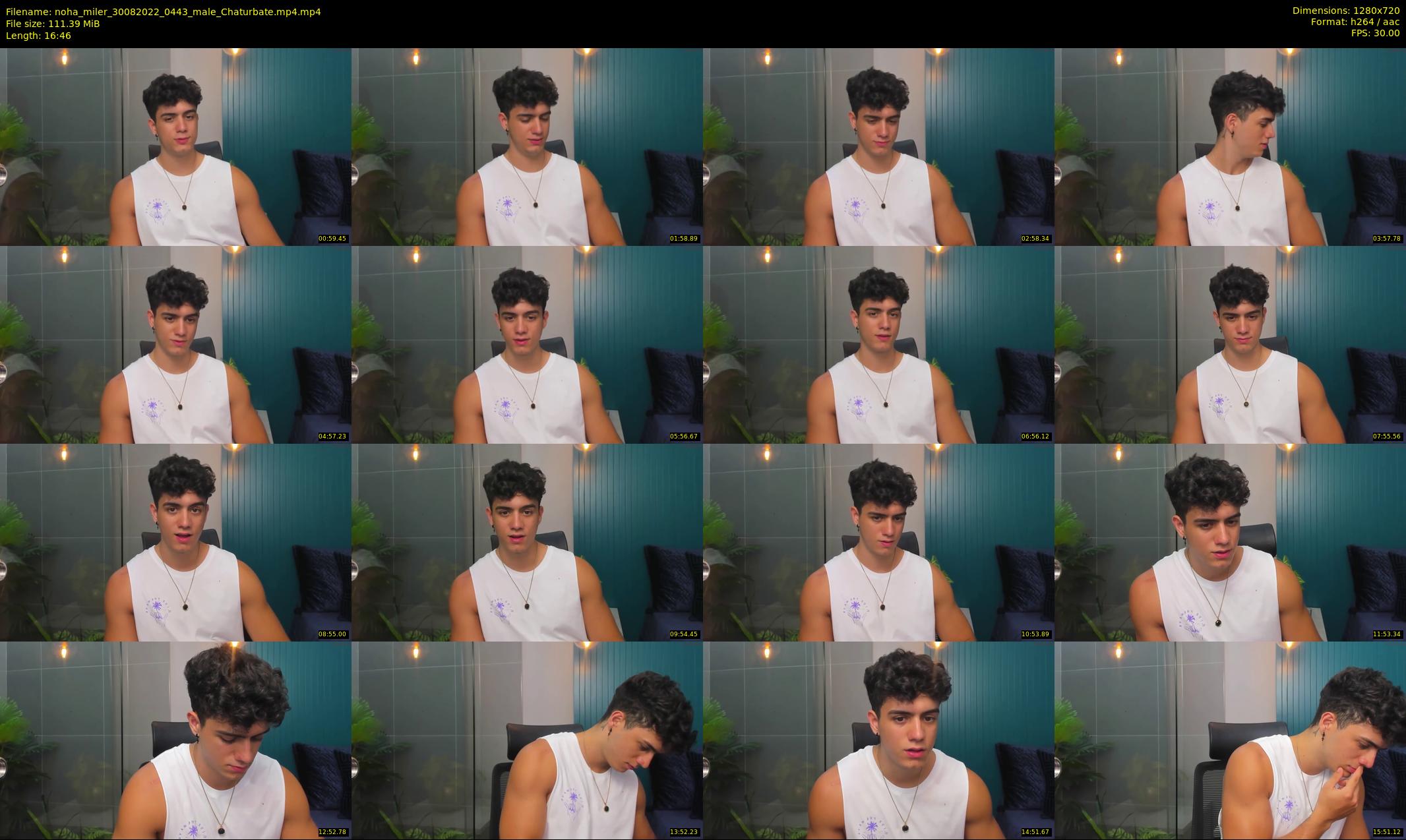 noha_miler — 17 minute Chaturbate male cam show recording, 720p, Aug 30, 2022