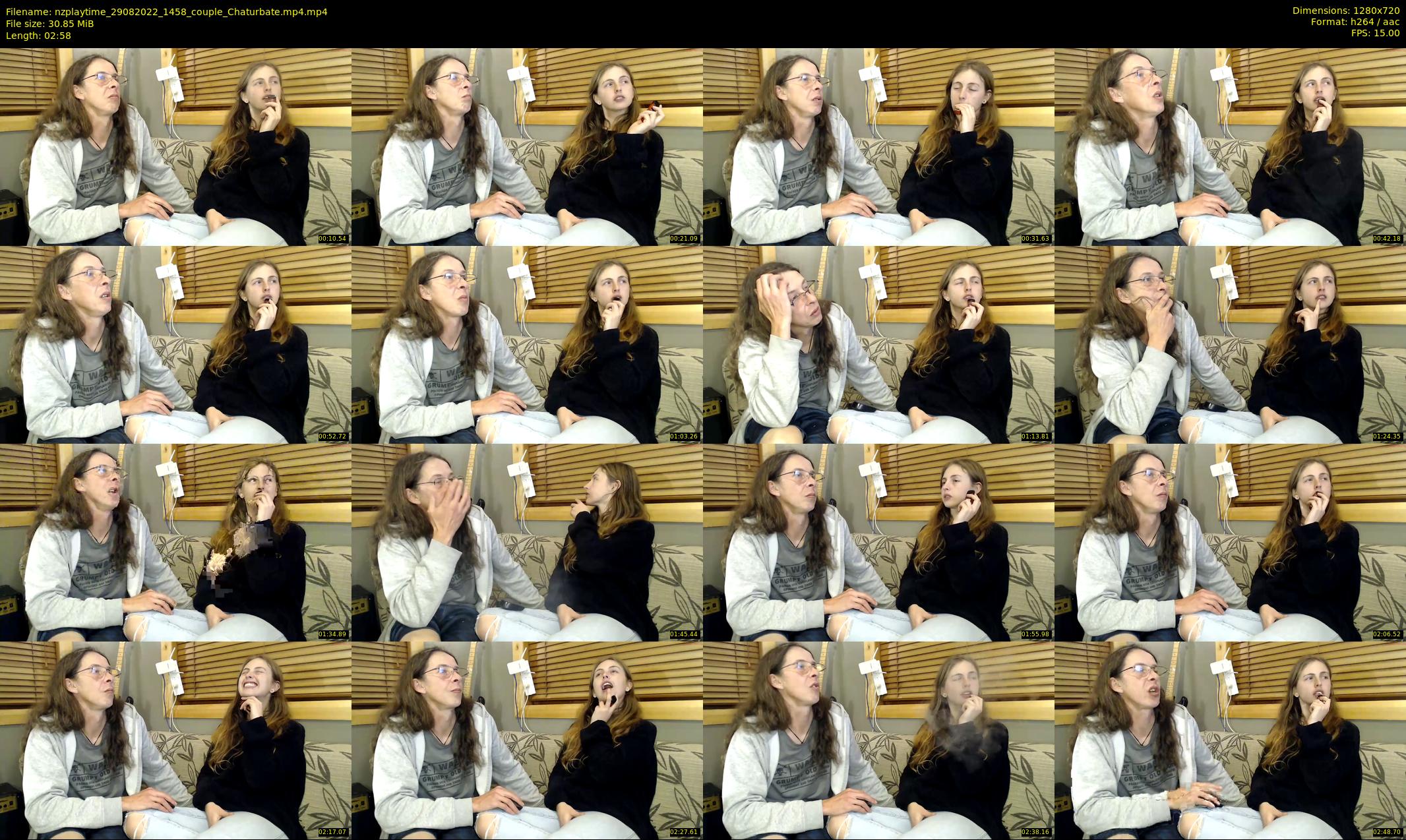 nzplaytime — 3 minute Chaturbate couple cam show recording, 720p, Aug 29, 2022