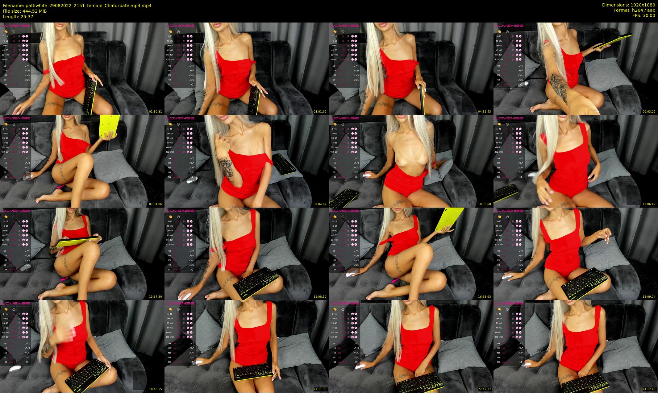 pattiwhite — 26 minute Chaturbate female cam show recording, 1080p, Aug 29, 2022