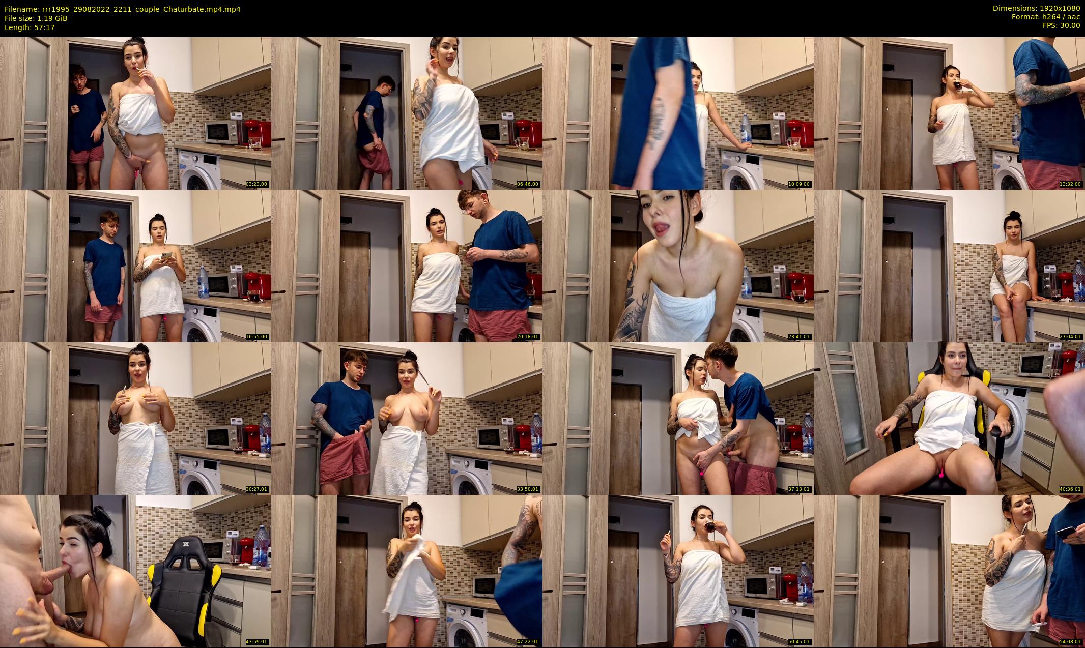 rrr1995 — 58 minute Chaturbate couple cam show recording, 1080p, Aug 29, 2022