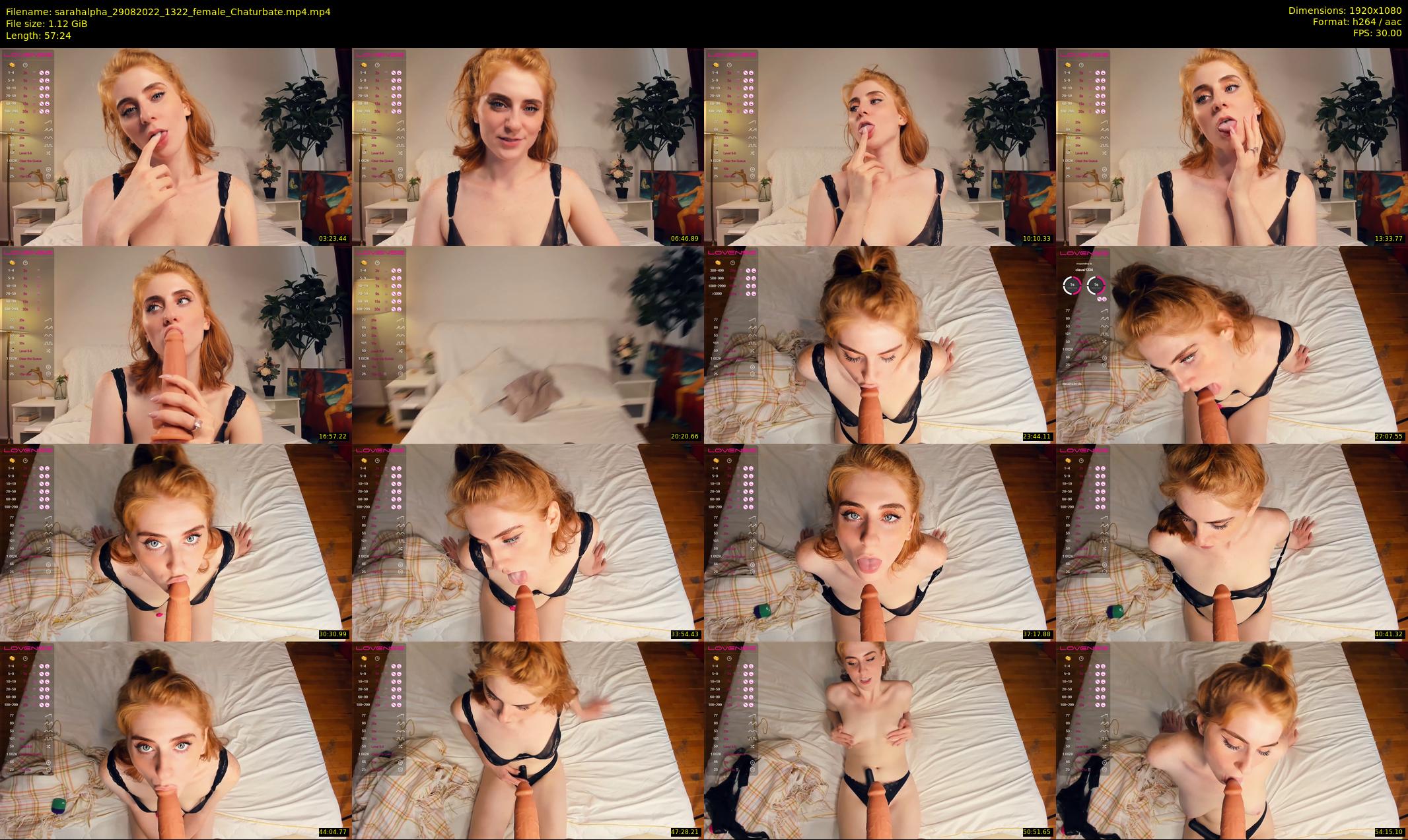 sarahalpha — 58 minute Chaturbate couple cam show recording, 1080p, Aug 29, 2022