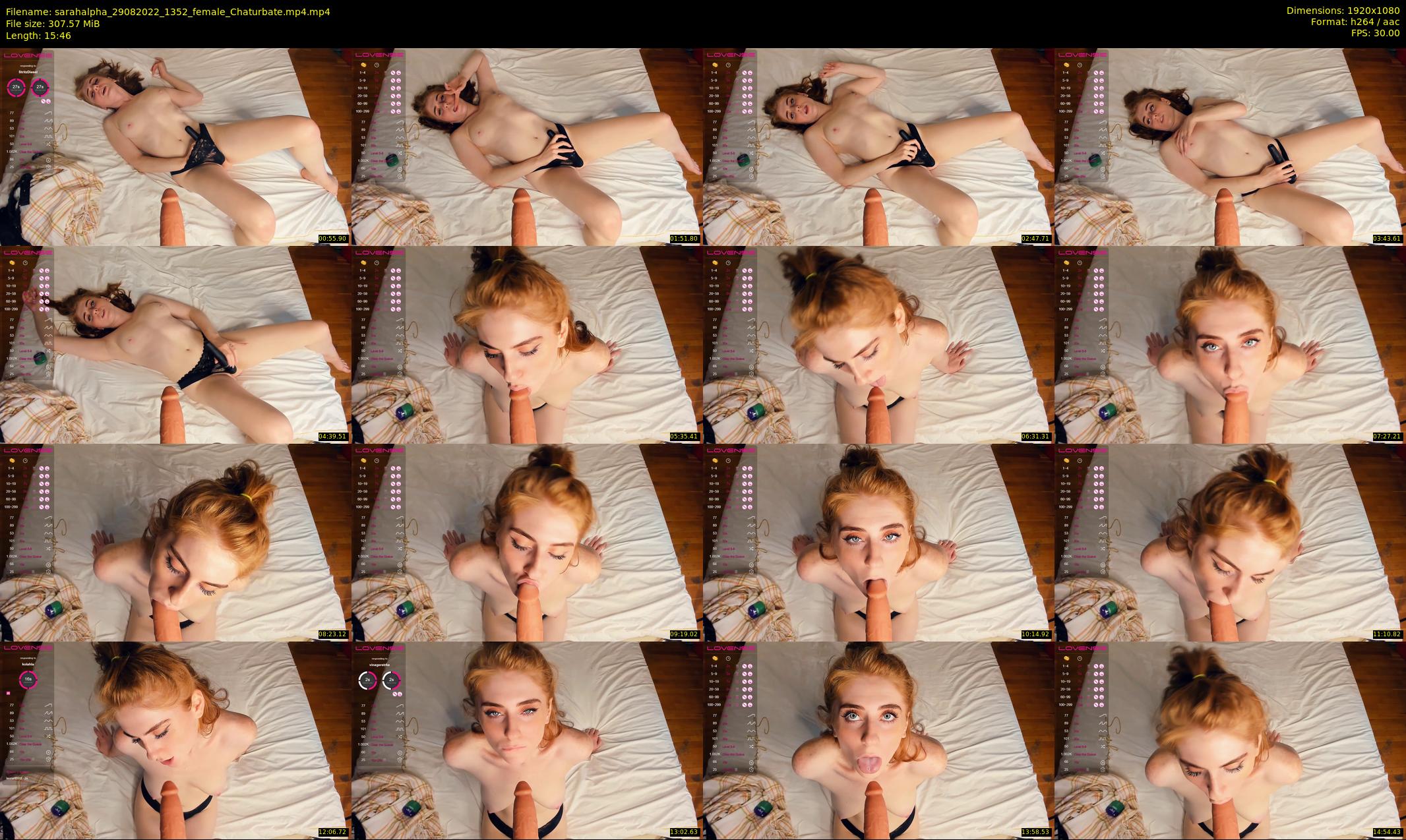 sarahalpha — 16 minute Chaturbate couple cam show recording, 1080p, Aug 29, 2022