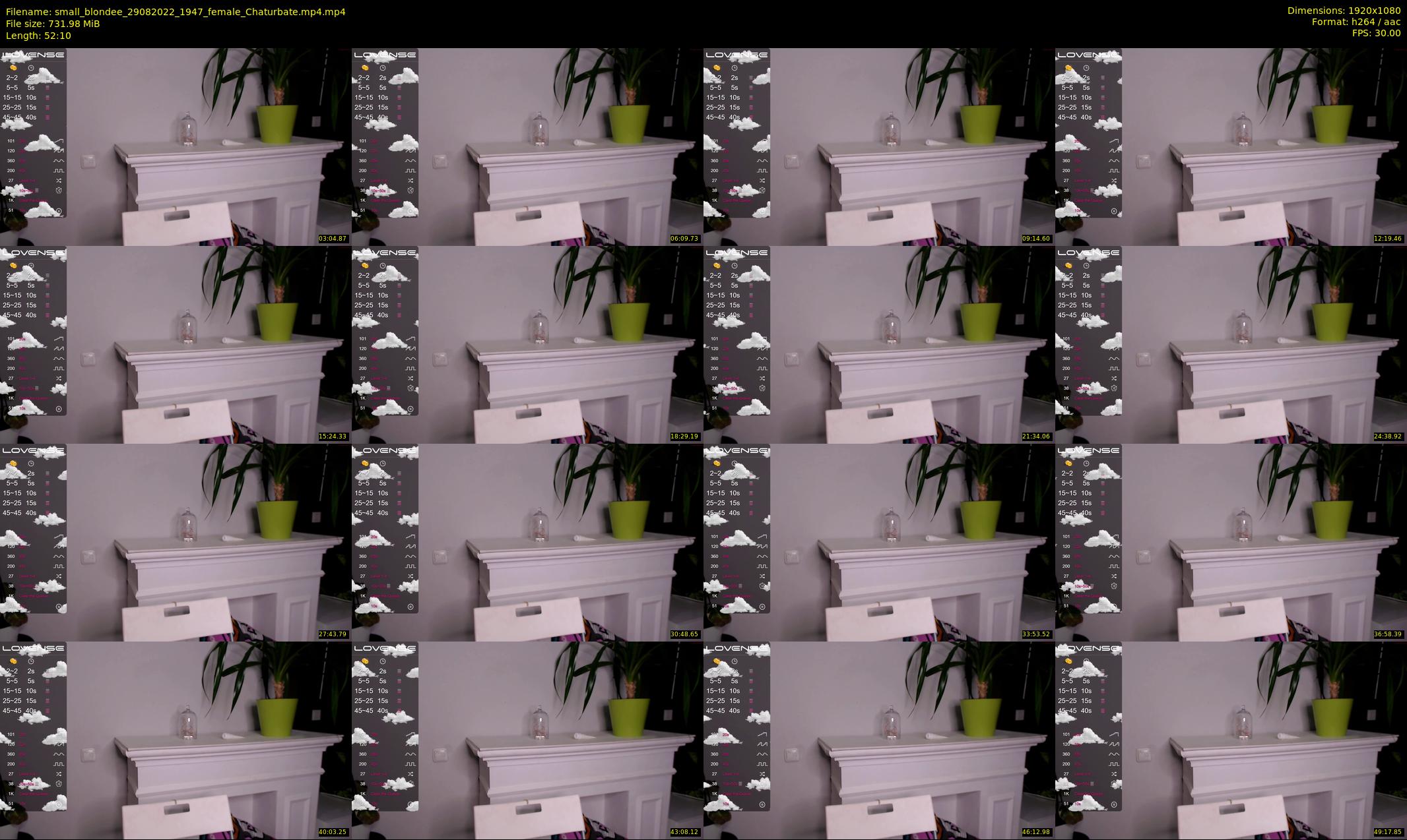 small_blondee — 53 minute Chaturbate female cam show recording, 1080p, Aug 29, 2022