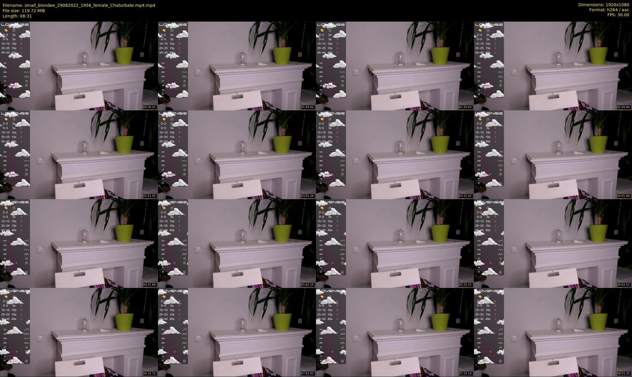 small_blondee — 9 minute Chaturbate female cam show recording, 1080p, Aug 29, 2022