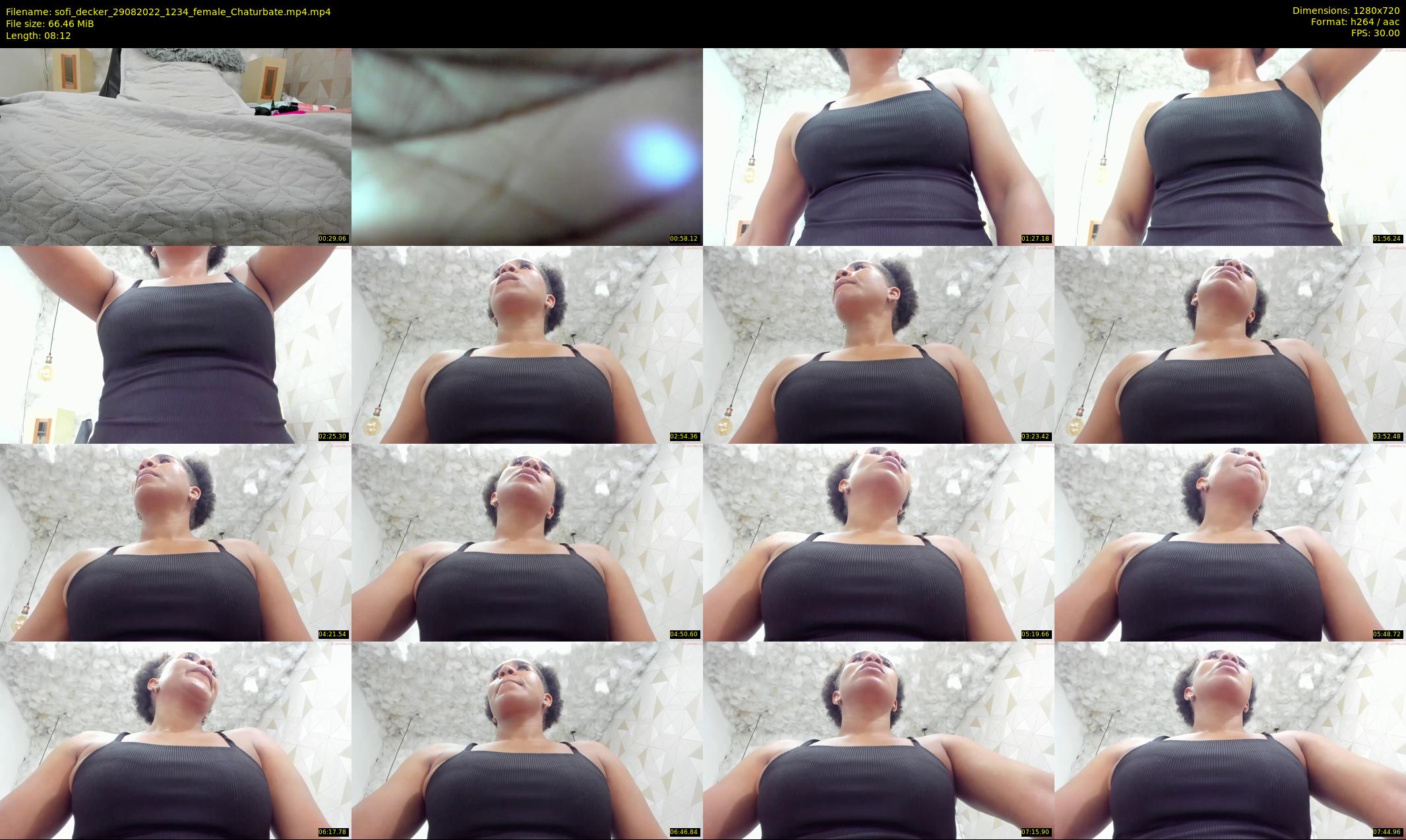 sofi_decker — 9 minute Chaturbate female cam show recording, 720p, Aug 29, 2022