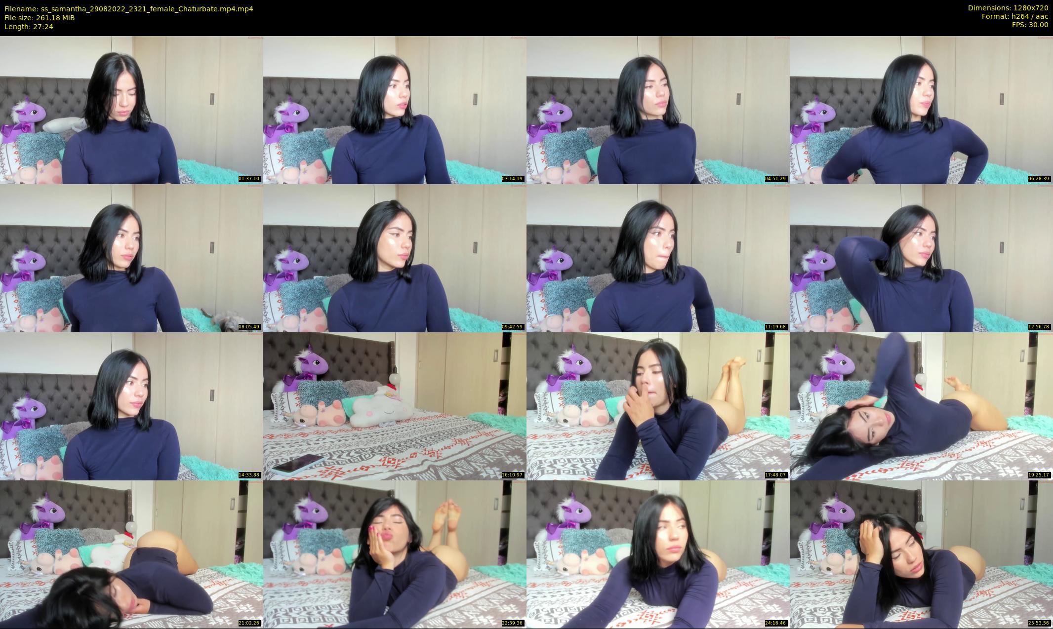 ss_samantha — 28 minute Chaturbate female cam show recording, 720p, Aug 29, 2022