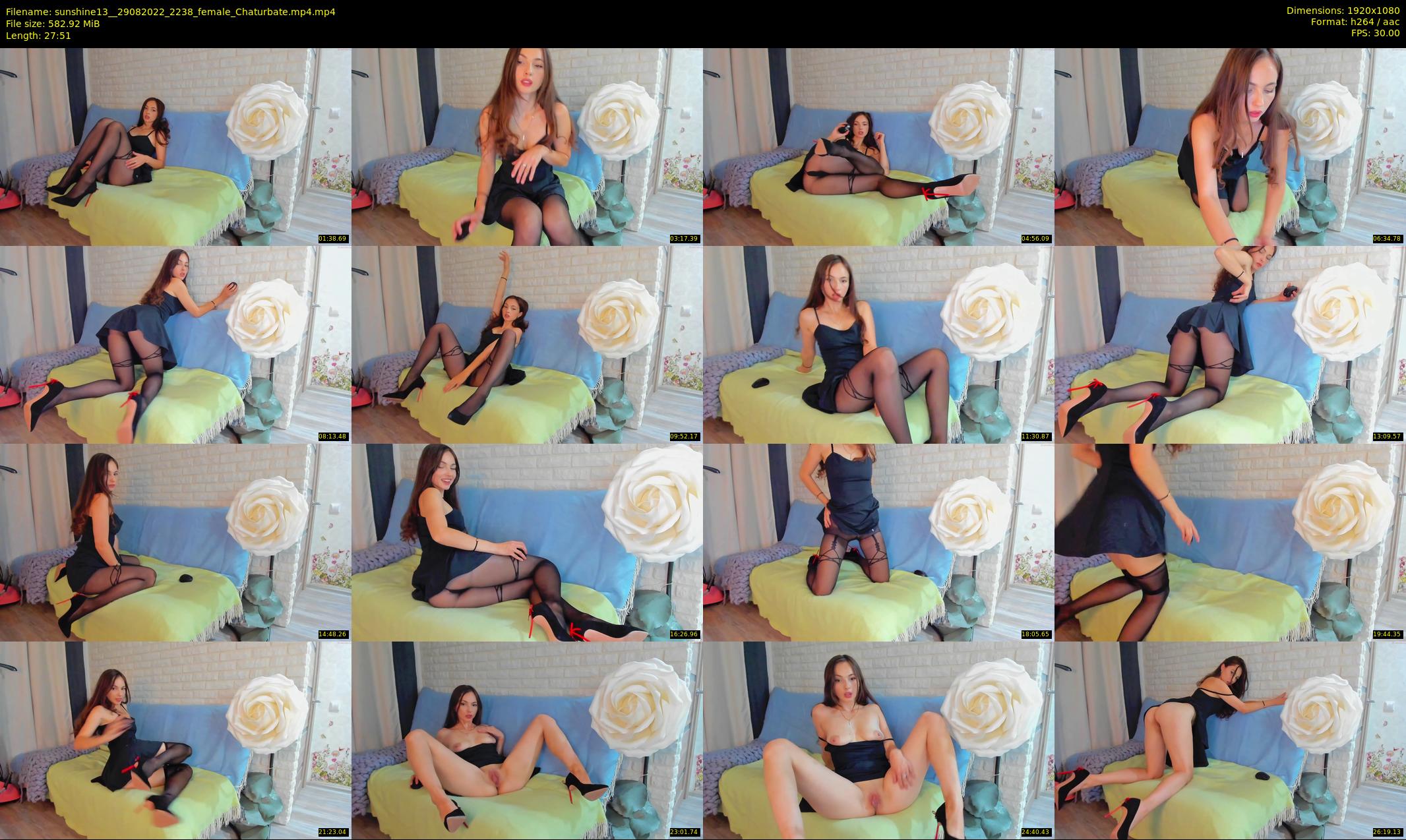 sunshine13_ — 28 minute Chaturbate female cam show recording, 1080p, Aug 29, 2022