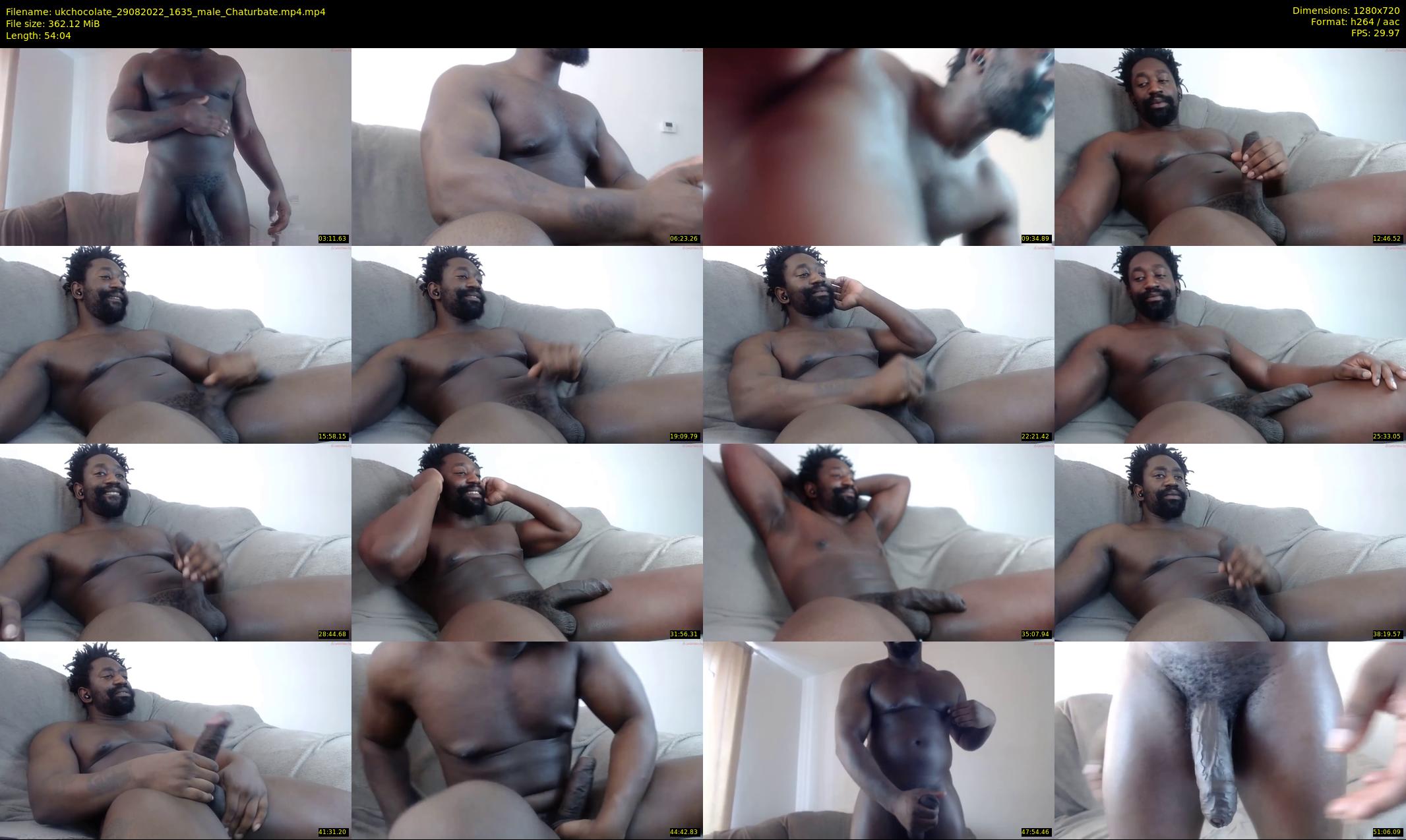ukchocolate — 55 minute Chaturbate male cam show recording, 720p, Aug 29, 2022